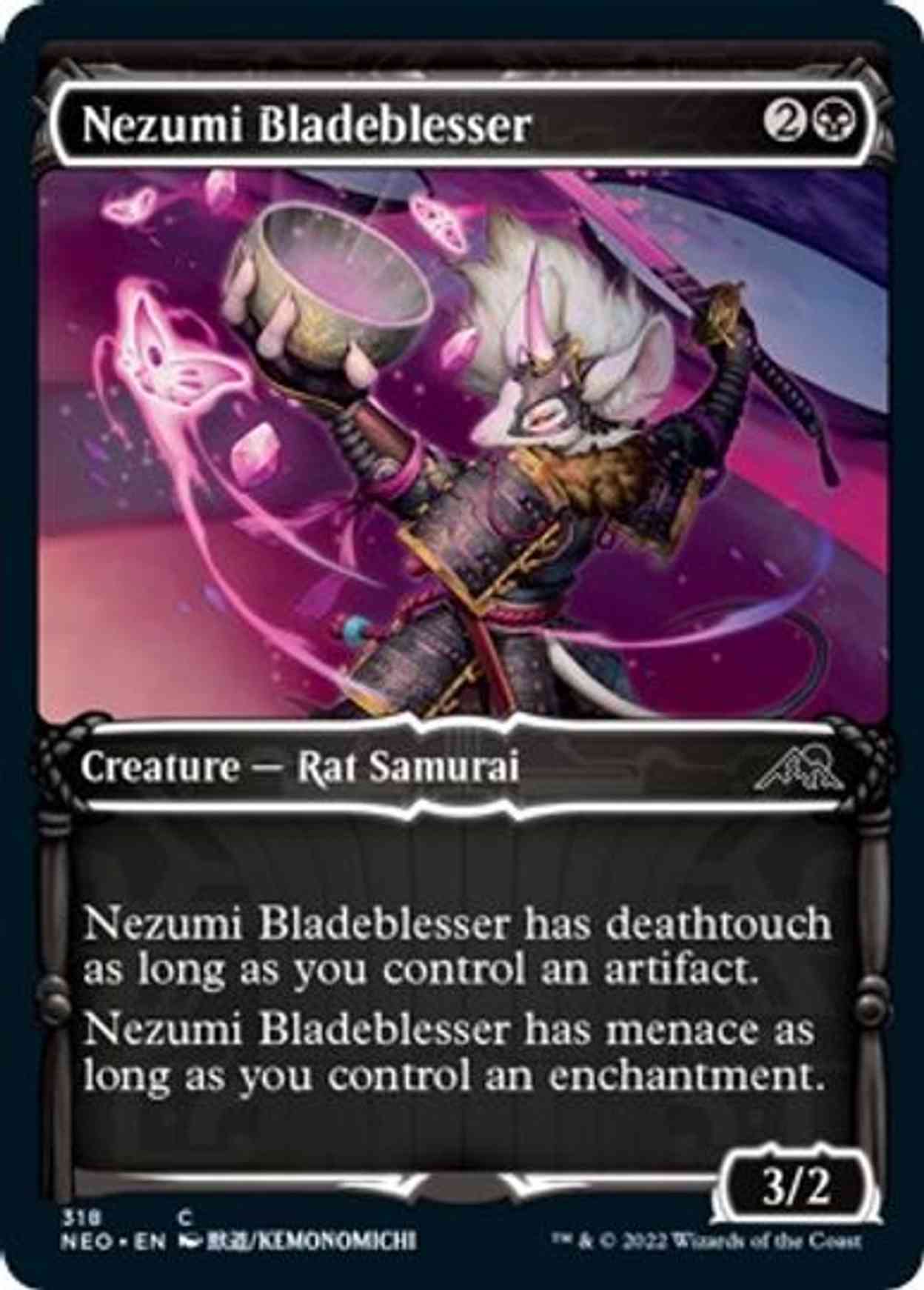 Nezumi Bladeblesser (Showcase) magic card front