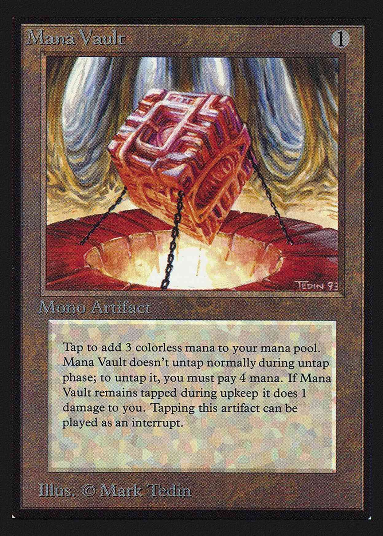 Mana Vault (IE) magic card front