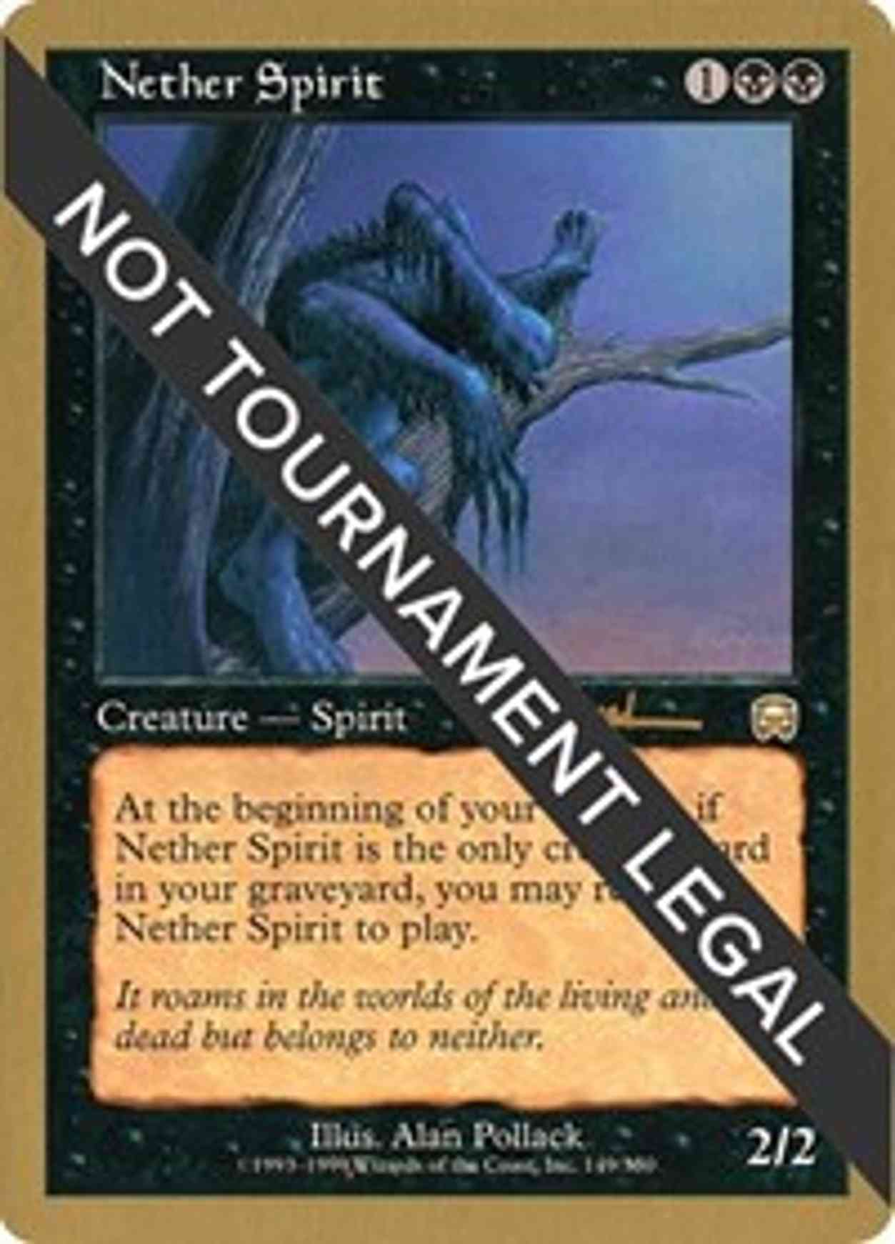 Nether Spirit - 2001 Antoine Ruel (MMQ) magic card front