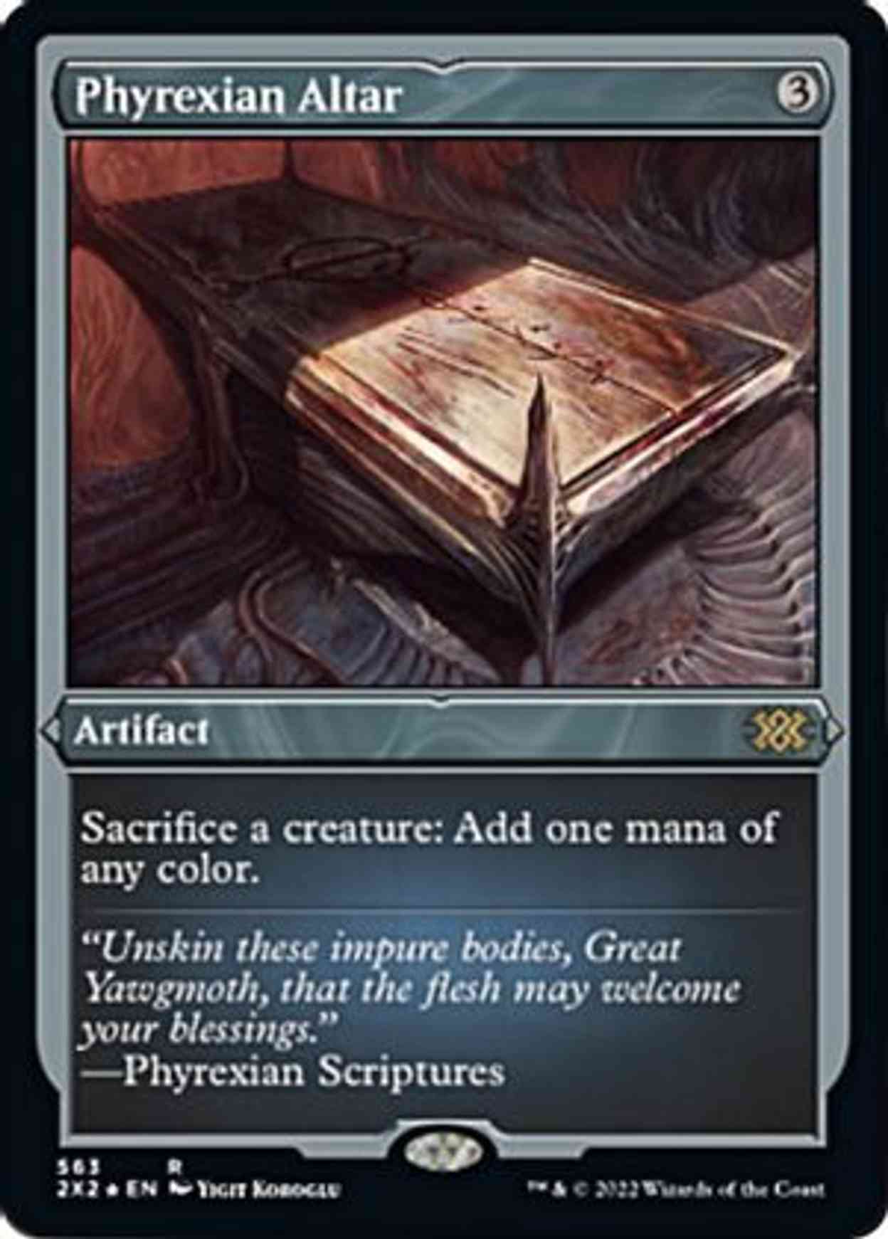 Phyrexian Altar (Foil Etched) magic card front