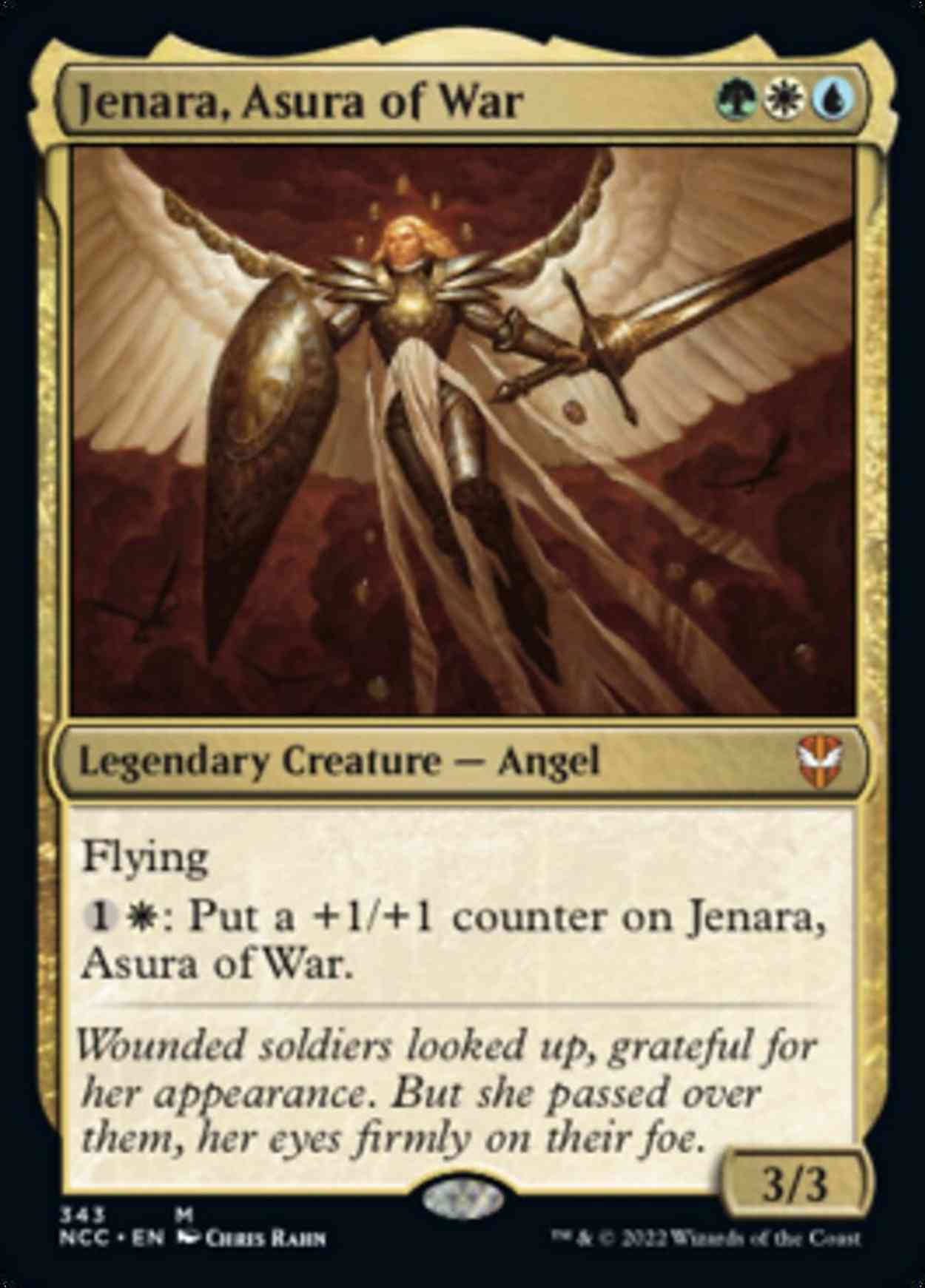 Jenara, Asura of War magic card front