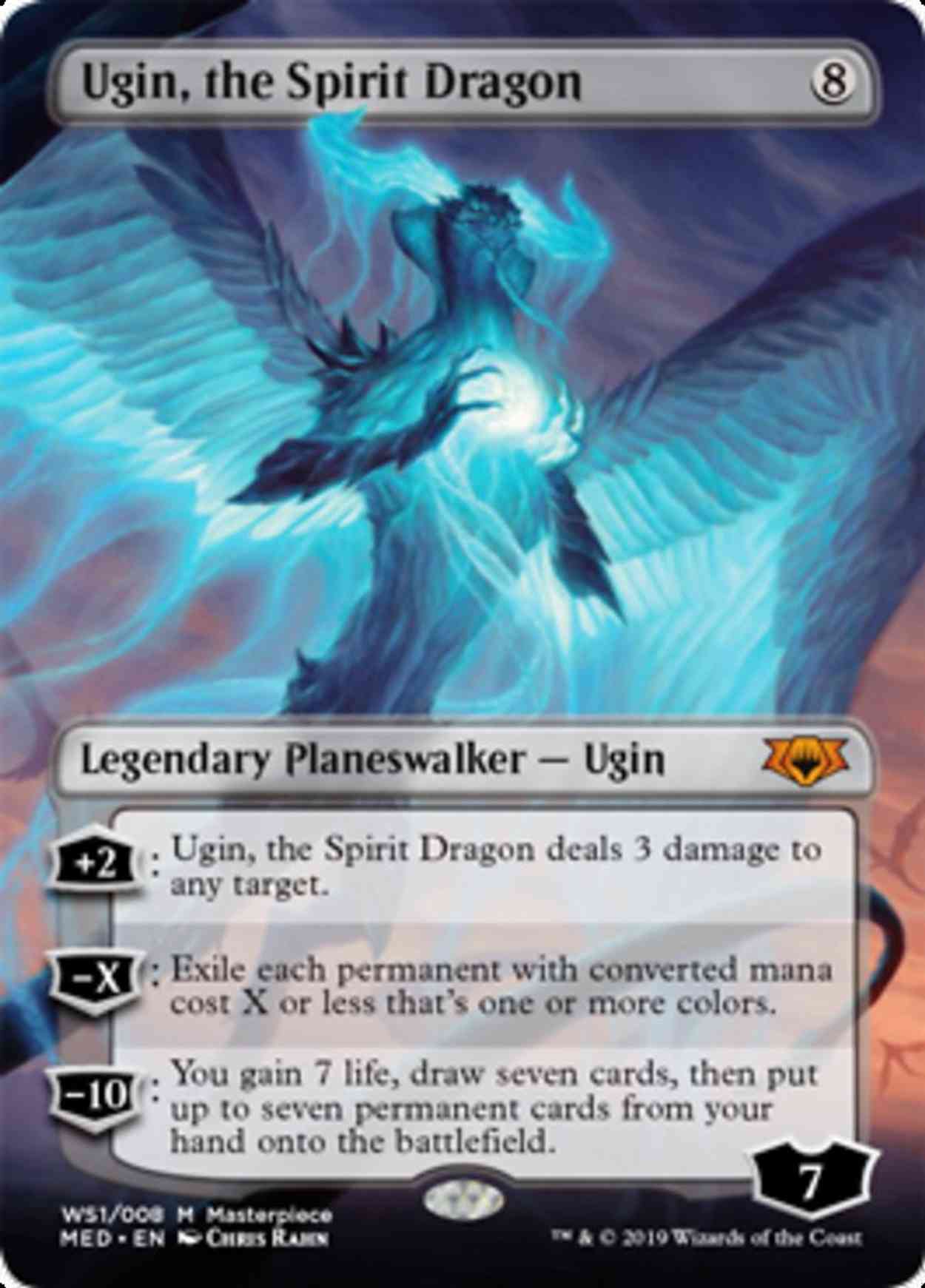 Ugin, the Spirit Dragon magic card front