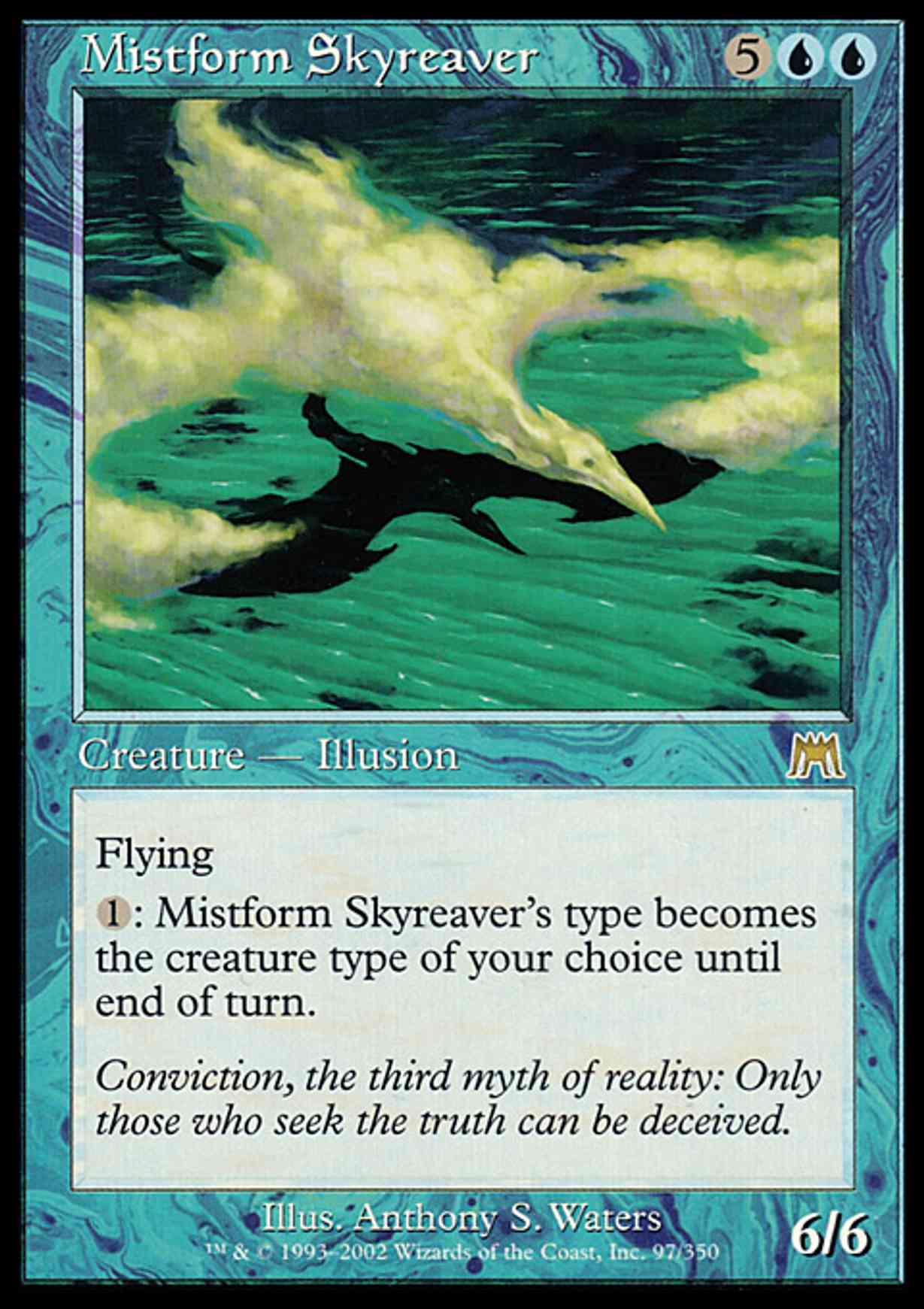 Mistform Skyreaver magic card front
