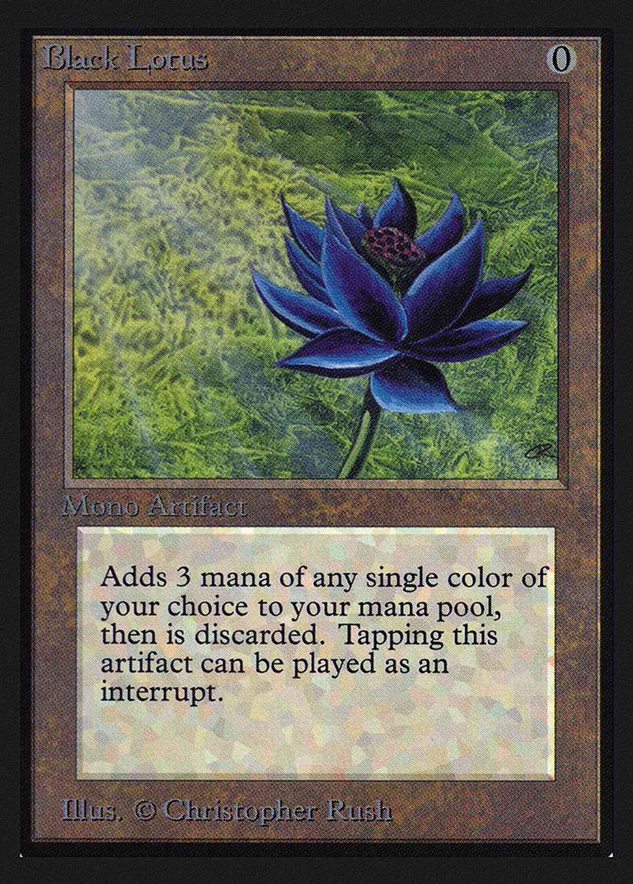 Black Lotus (CE) magic card front