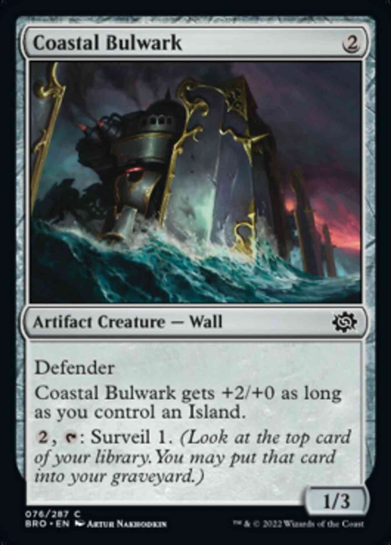 Coastal Bulwark magic card front