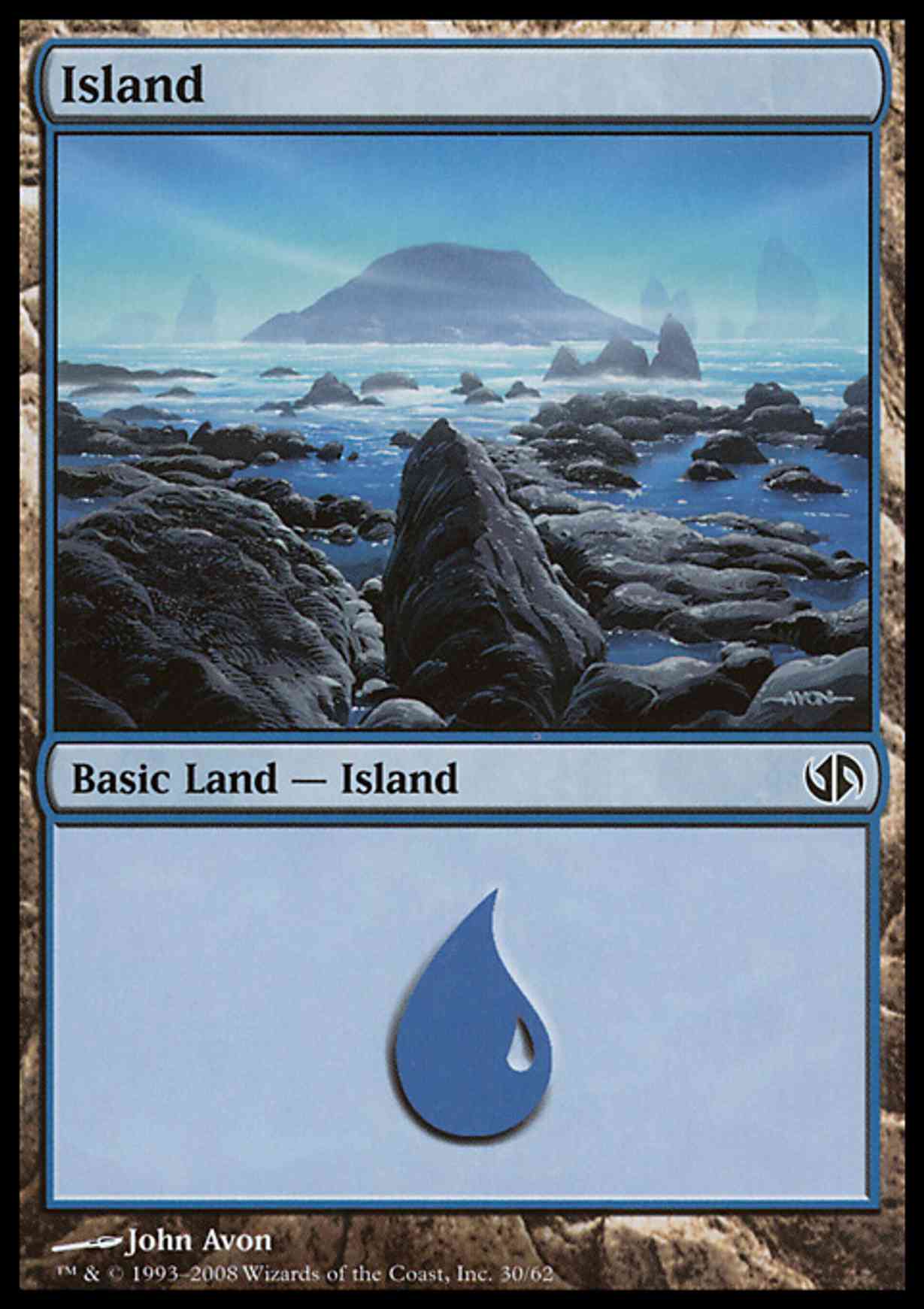 Island (30)  magic card front