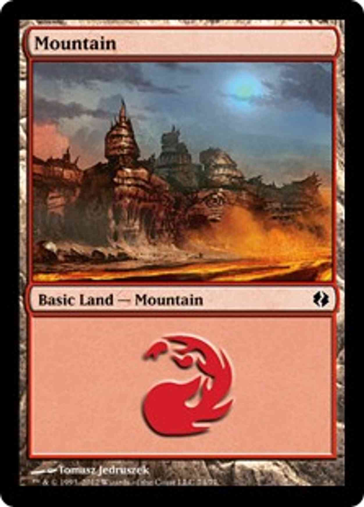 Mountain (74) magic card front