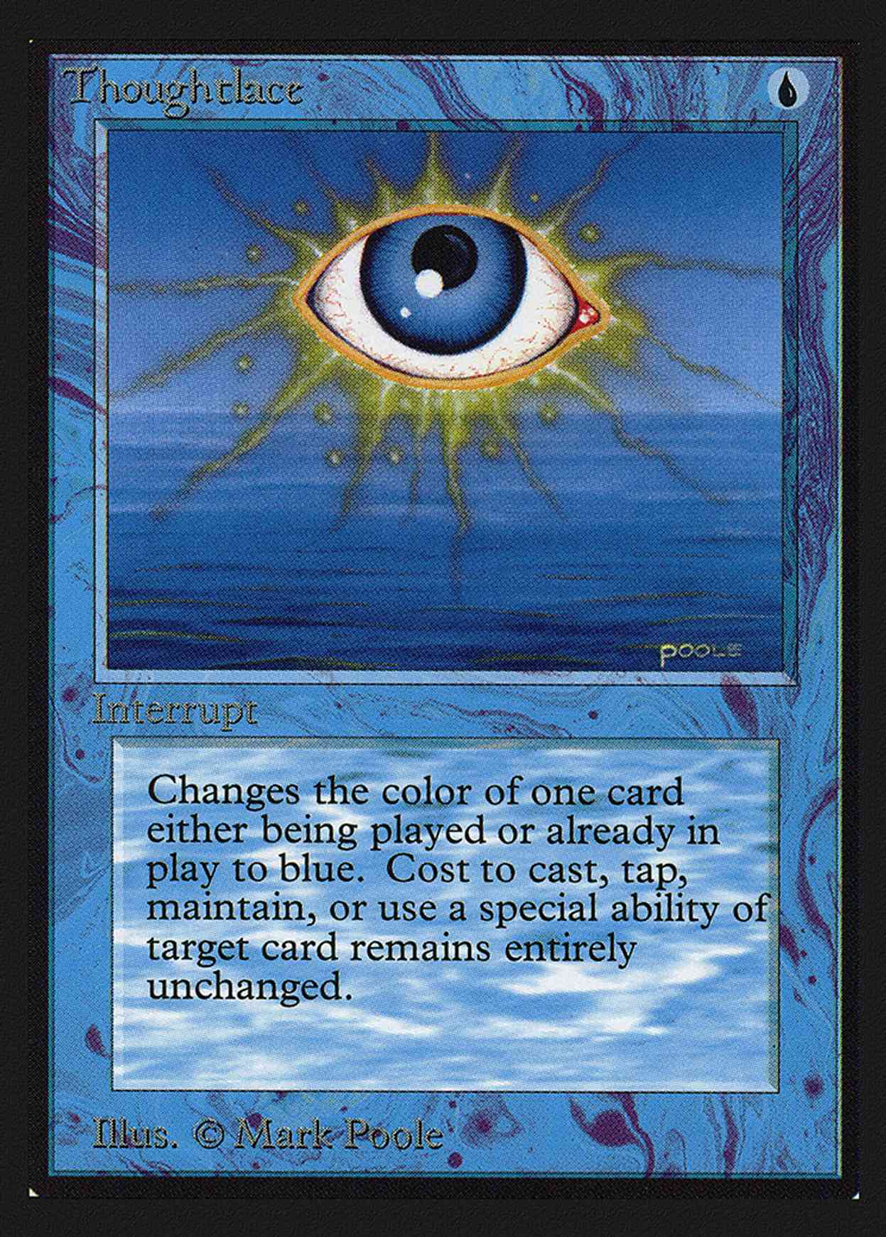 Thoughtlace (IE) magic card front