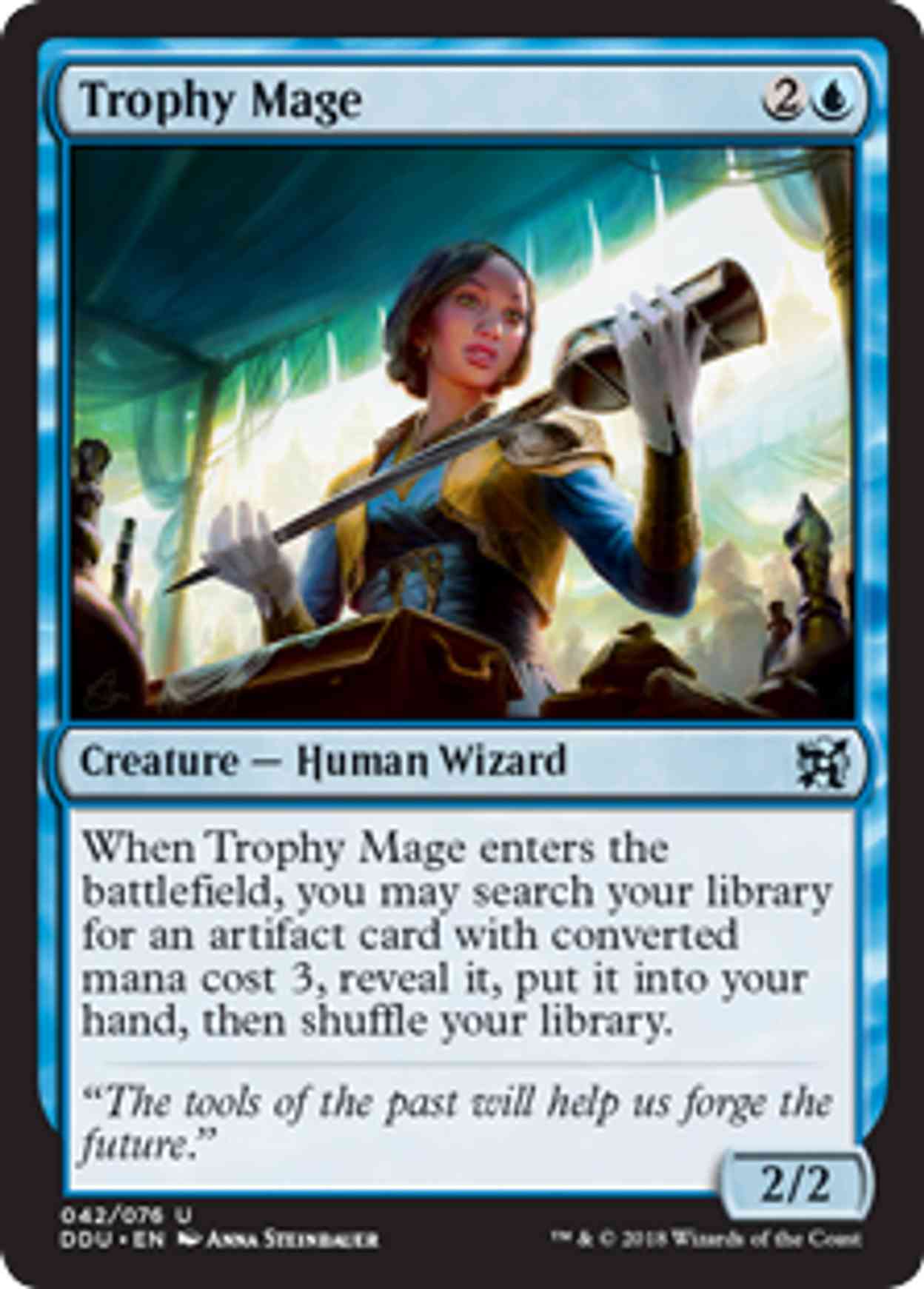 Trophy Mage magic card front