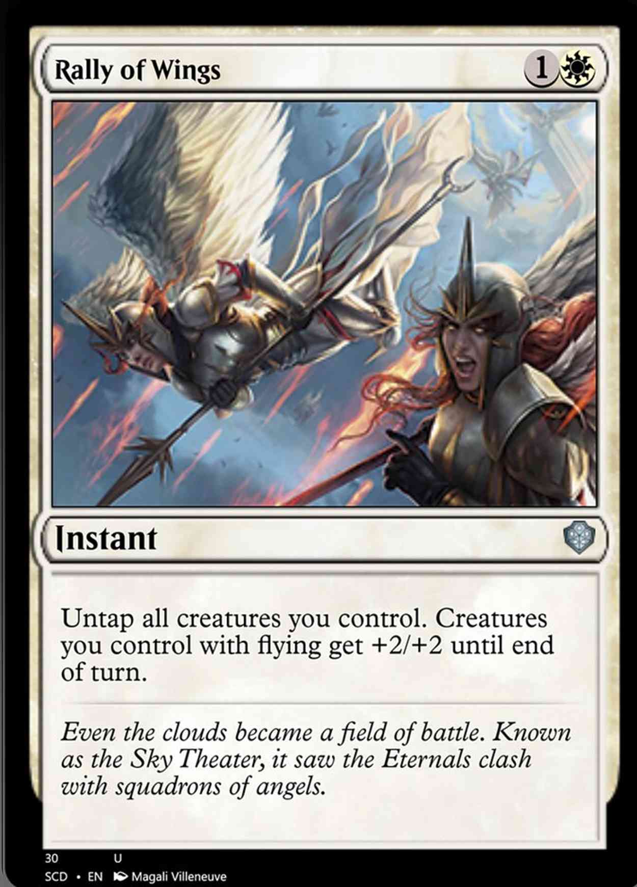 Rally of Wings magic card front