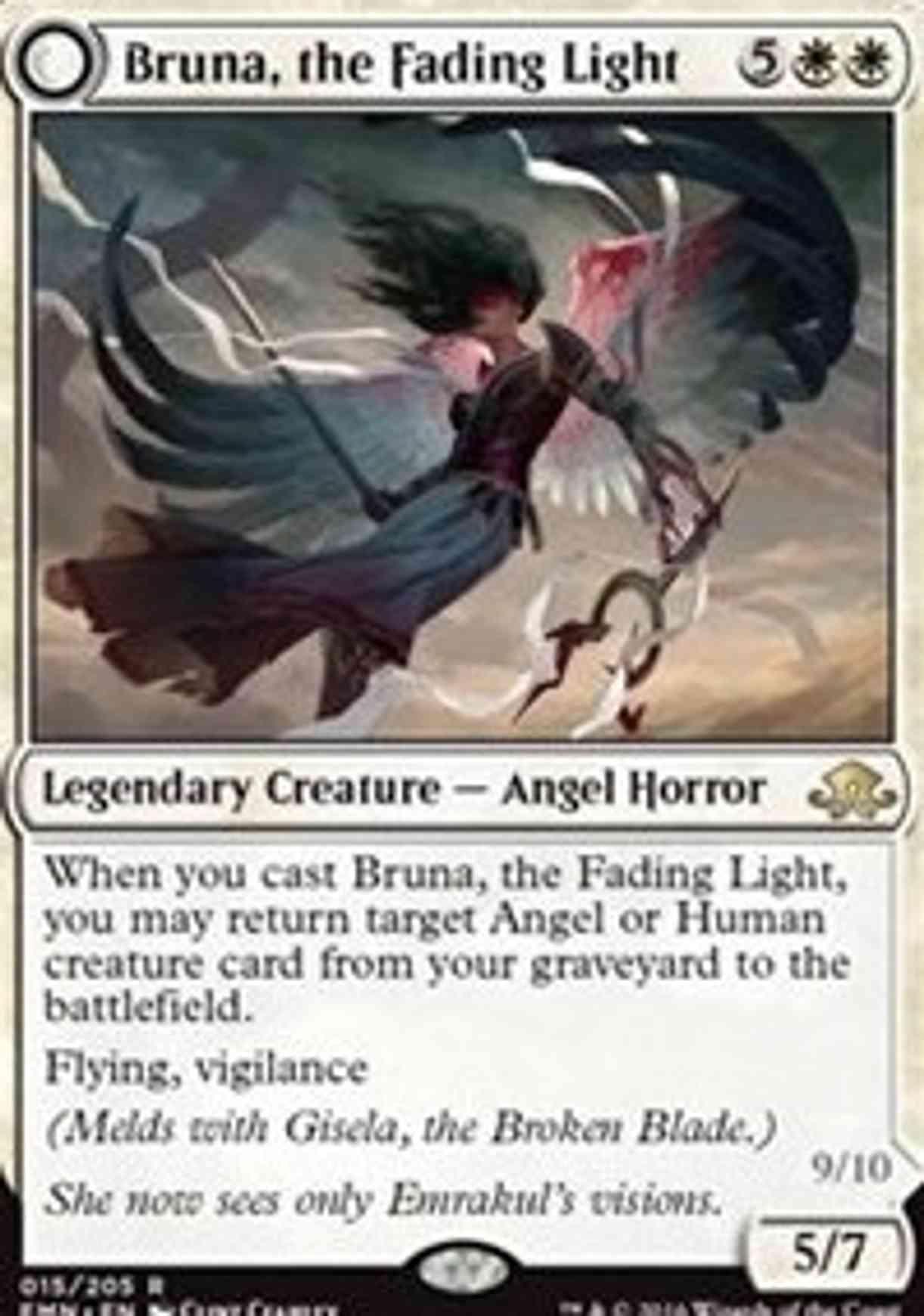 Bruna, the Fading Light magic card front