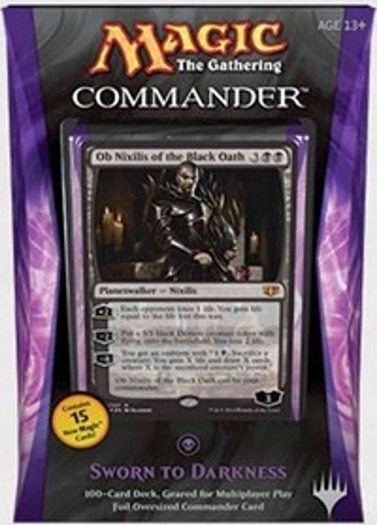 Commander 2014 - Sworn to Darkness (Black) magic card front