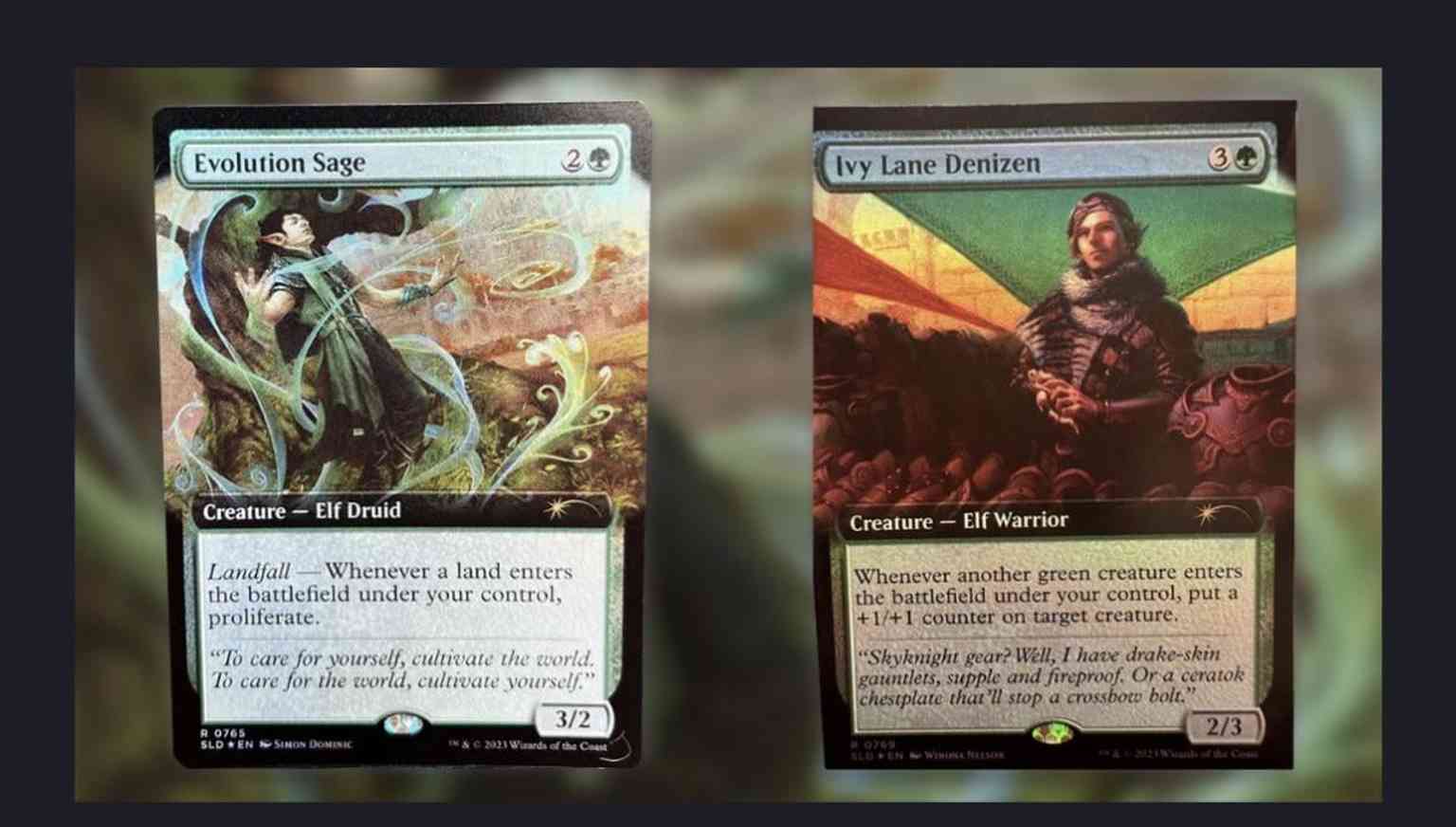 Ivy Lane Denizen (Extended Art) magic card front