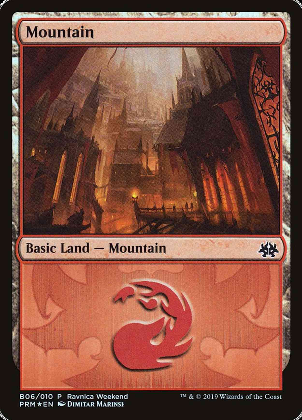 Mountain - Rakdos (B06) magic card front