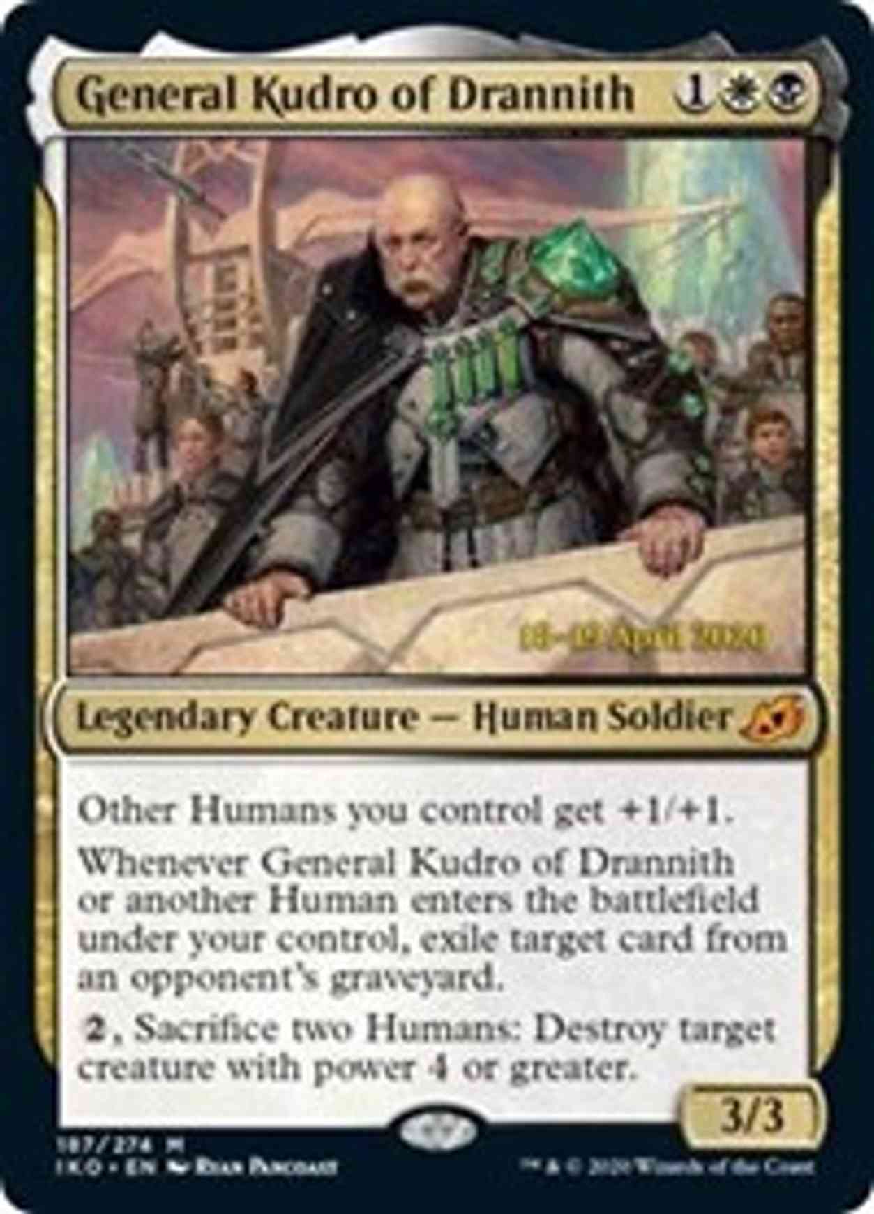 General Kudro of Drannith magic card front