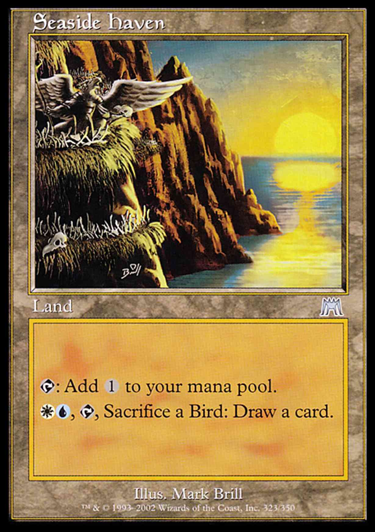 Seaside Haven magic card front