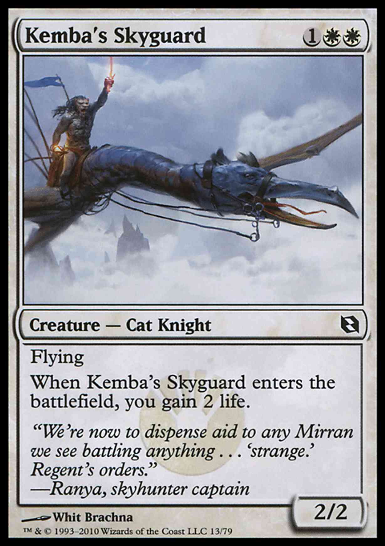 Kemba's Skyguard magic card front