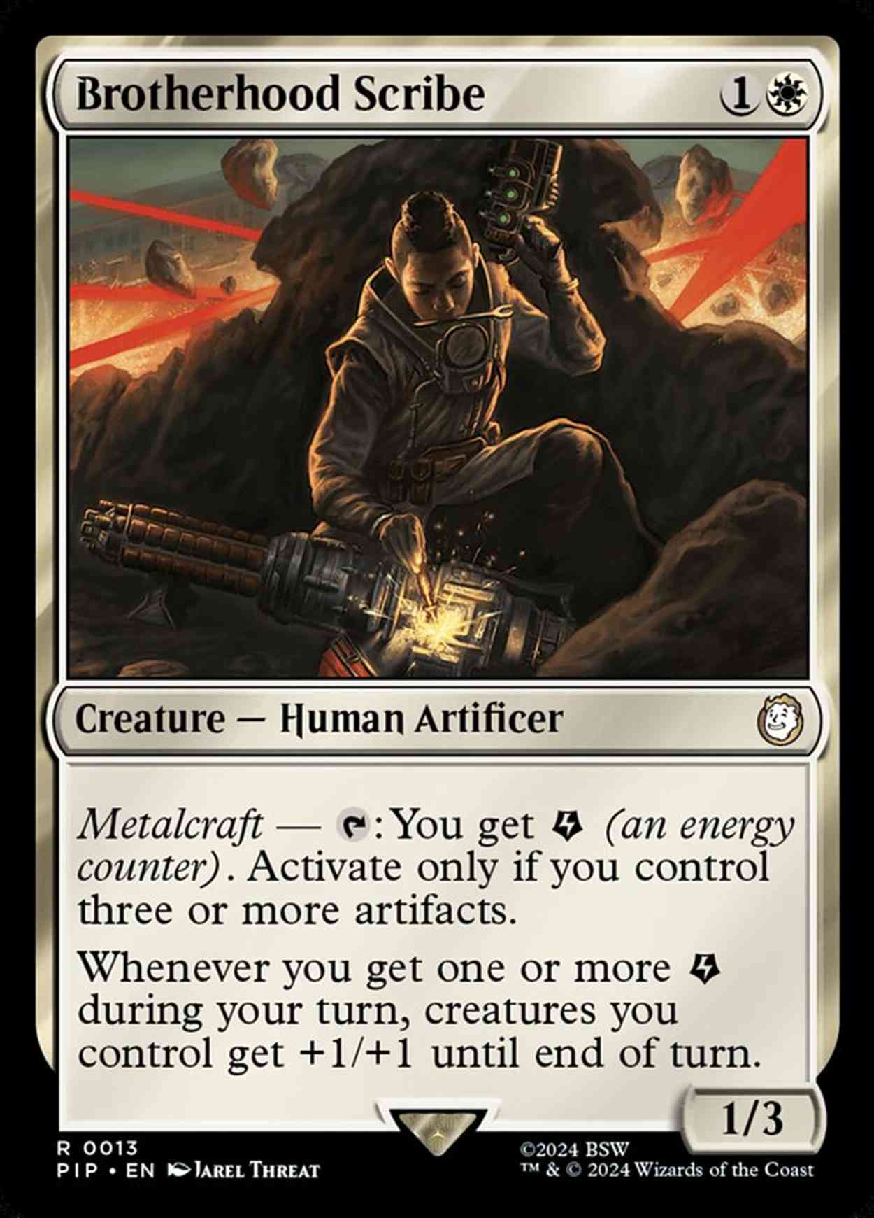 Brotherhood Scribe magic card front