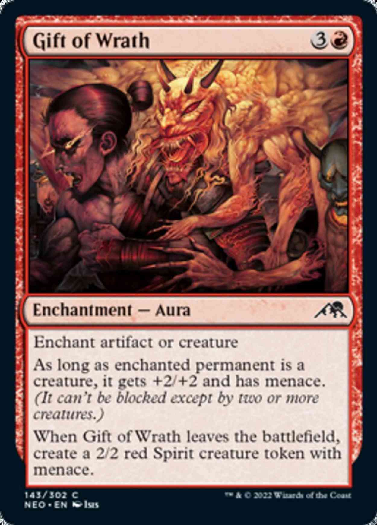 Gift of Wrath magic card front