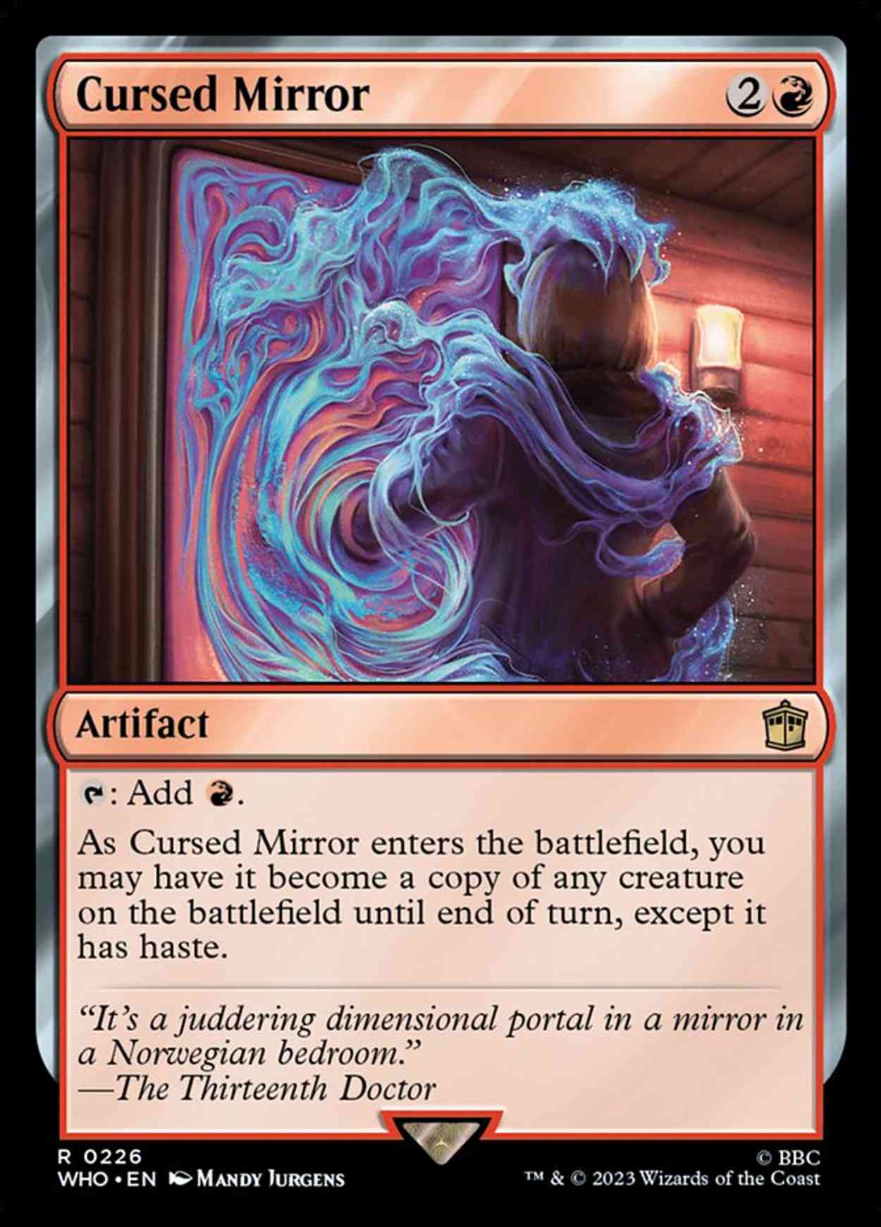 Cursed Mirror magic card front