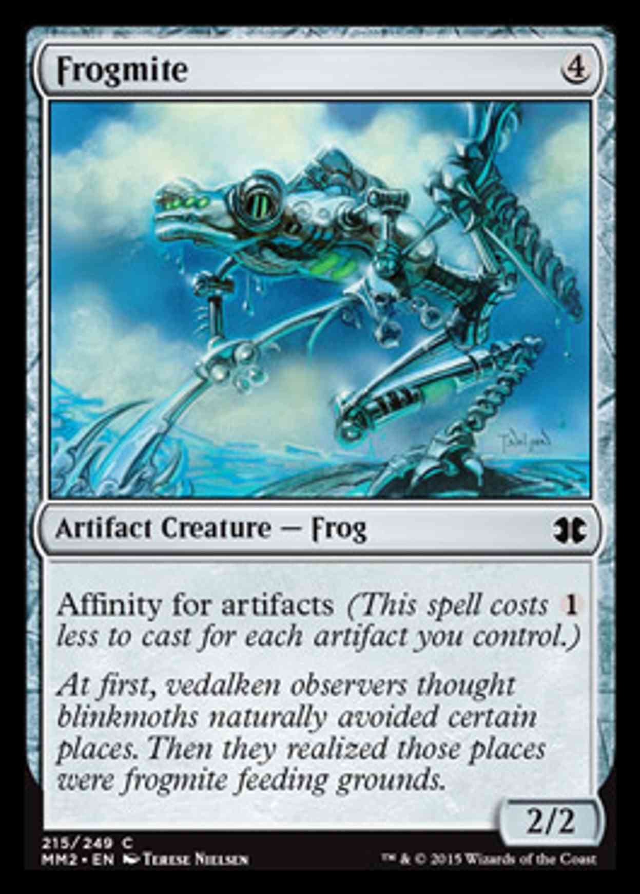 Frogmite magic card front