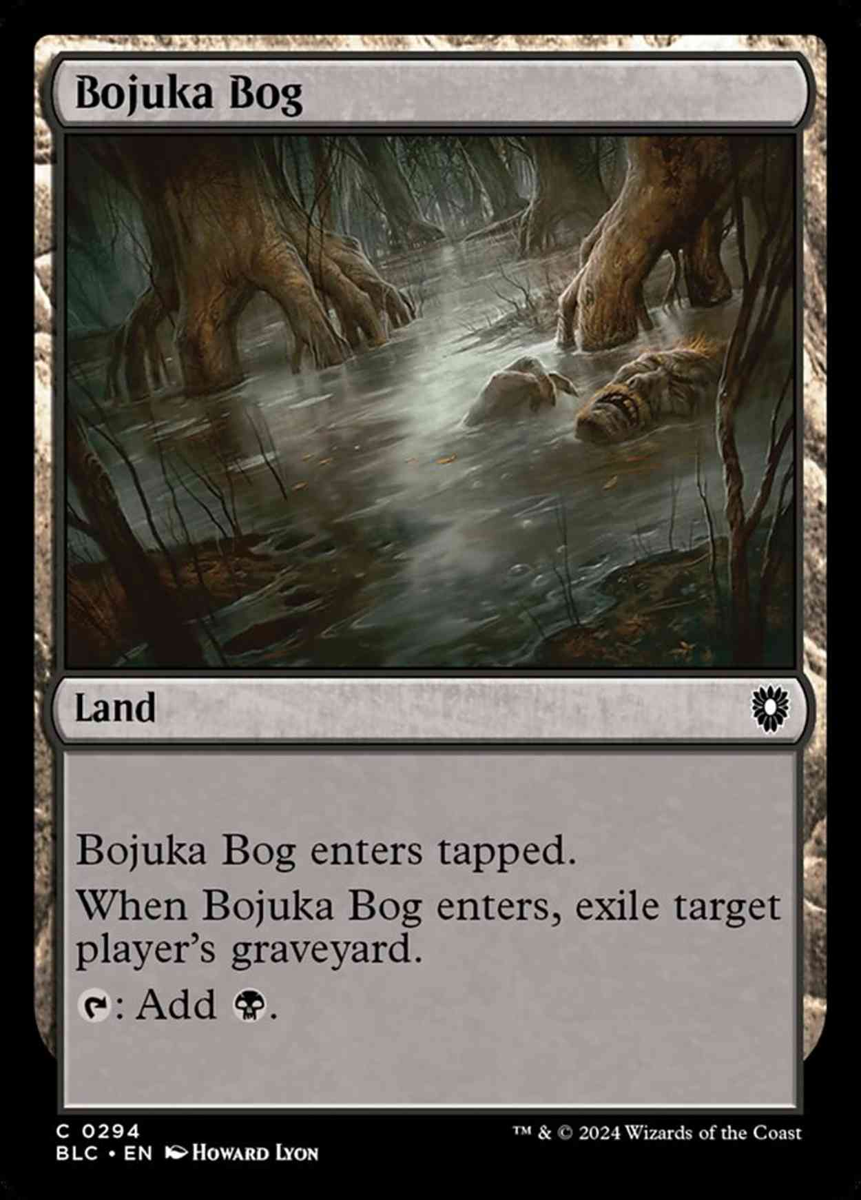 Bojuka Bog magic card front