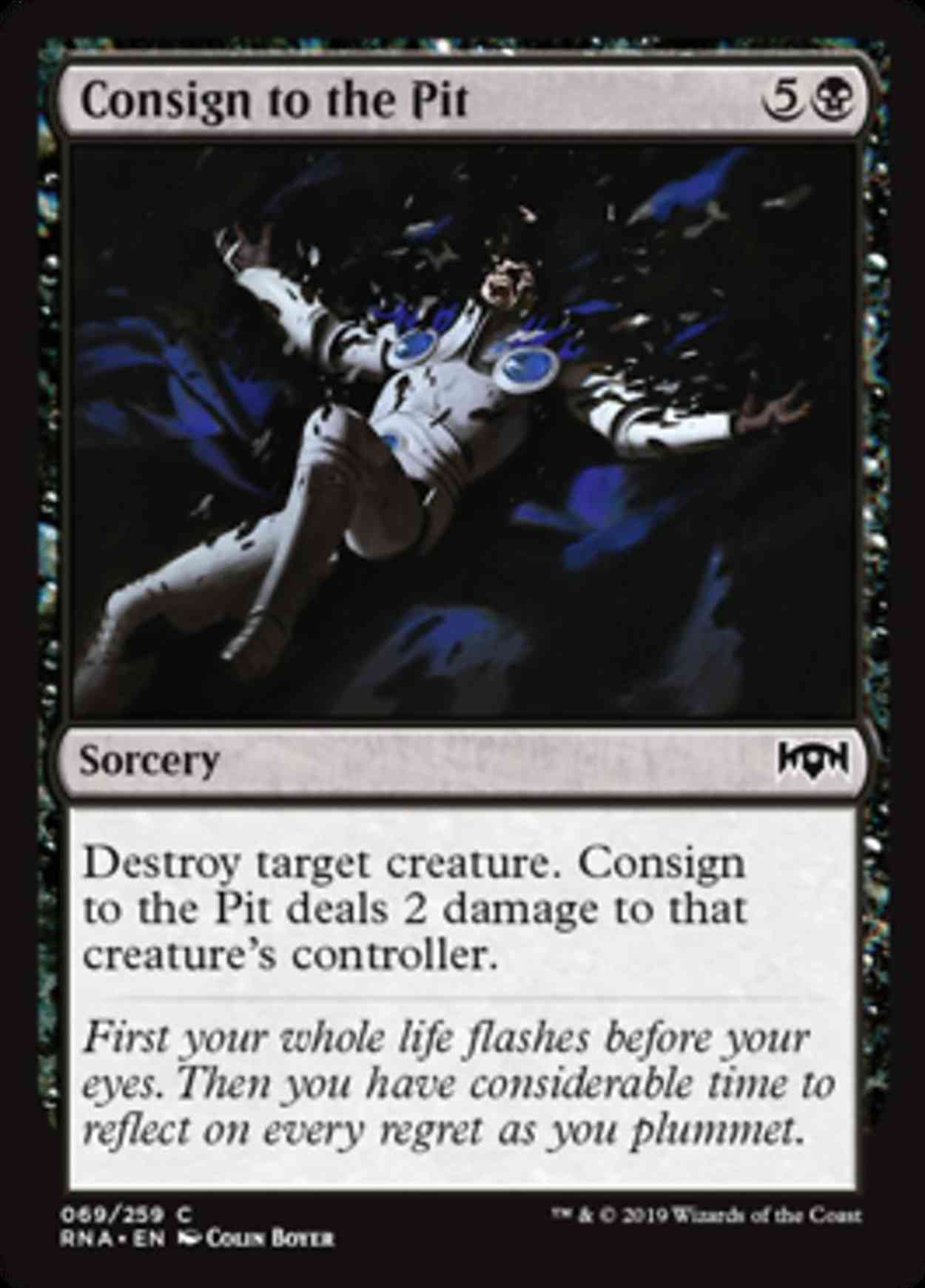 Consign to the Pit magic card front