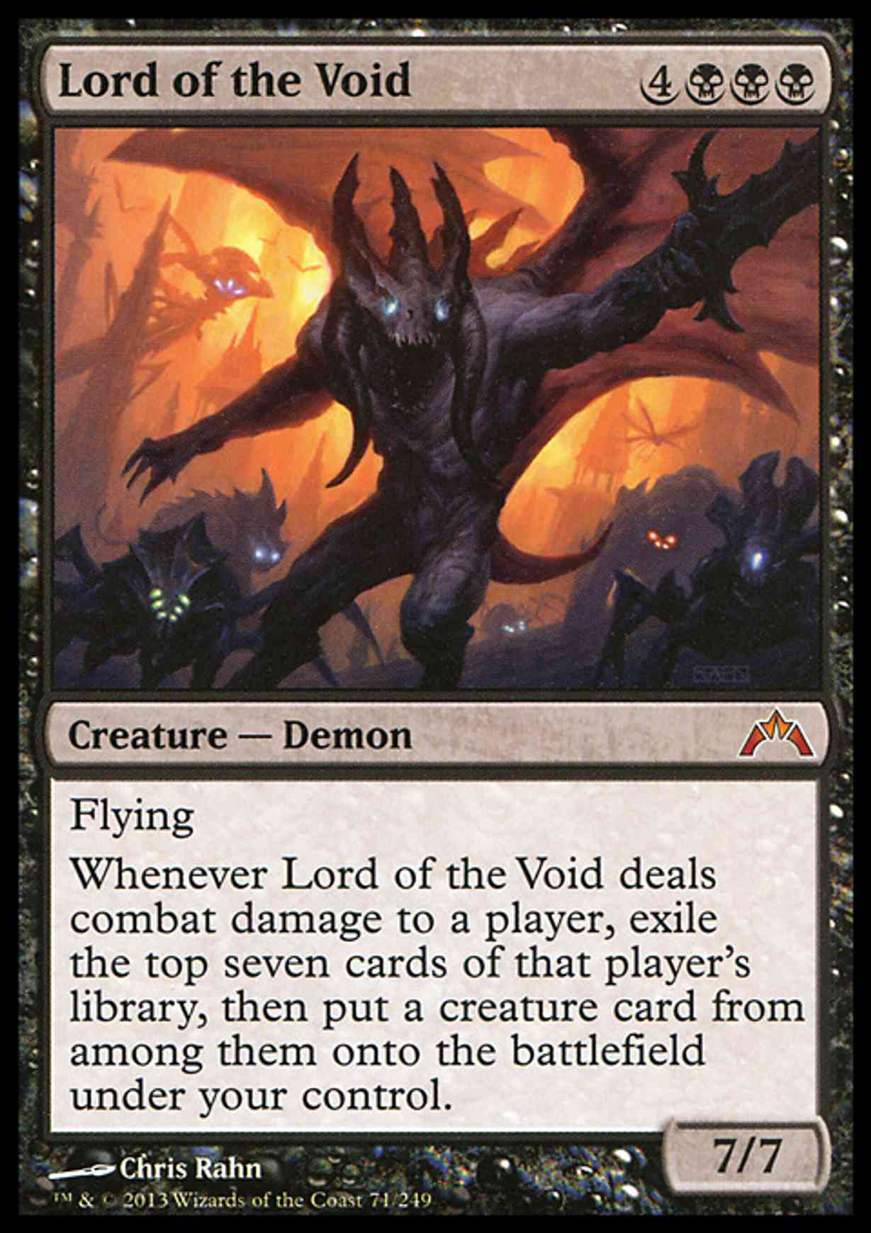 Lord of the Void magic card front