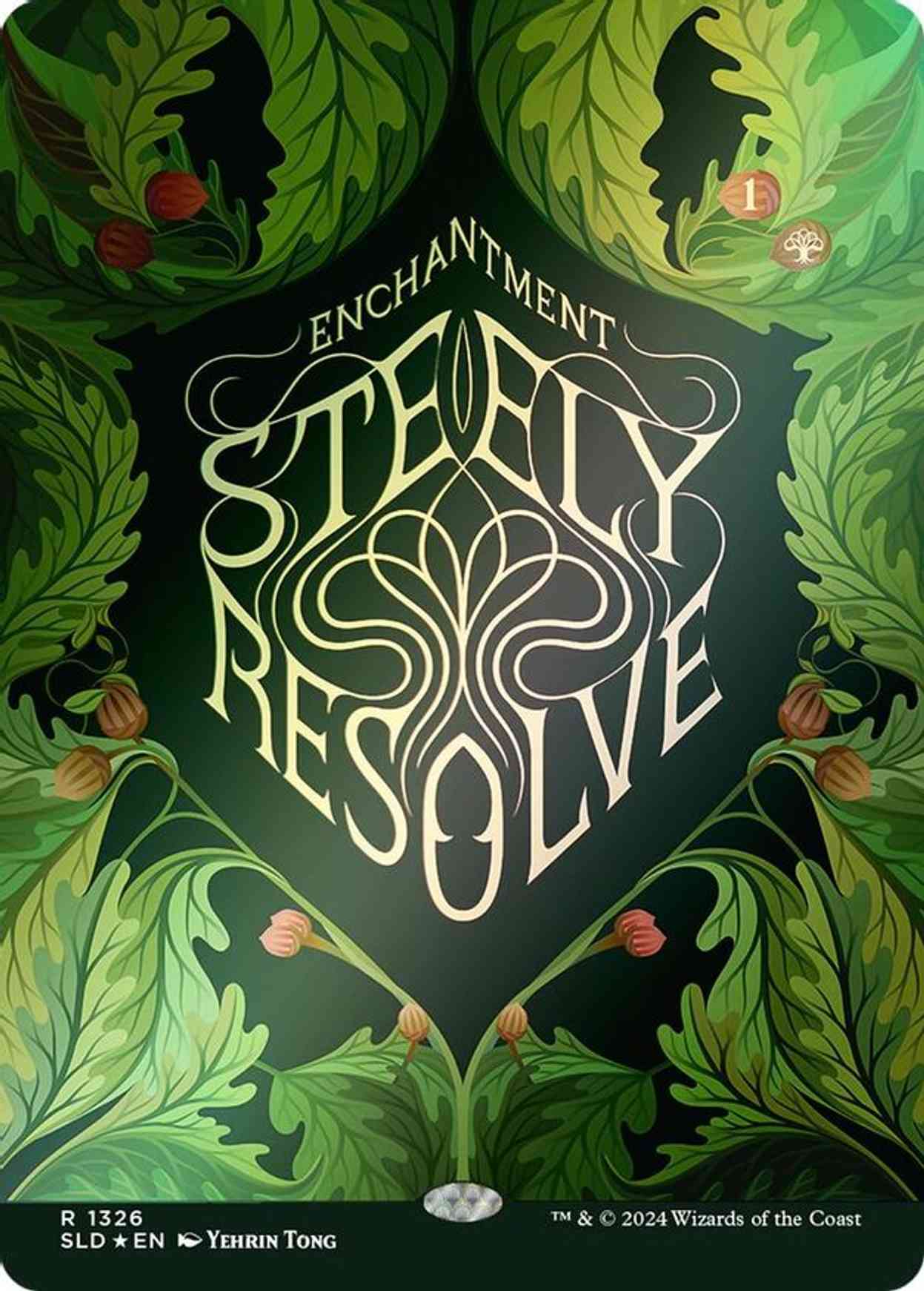 Steely Resolve magic card front