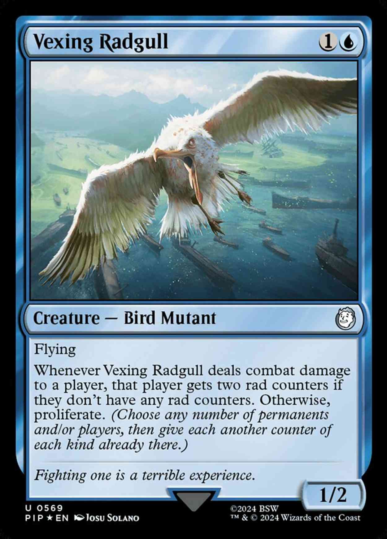Vexing Radgull (Surge Foil) magic card front