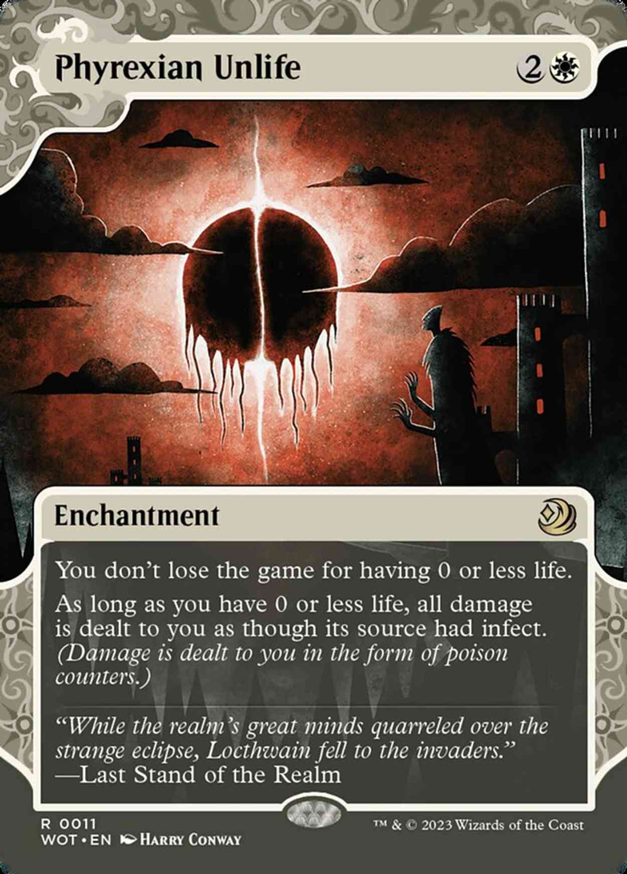 Phyrexian Unlife magic card front