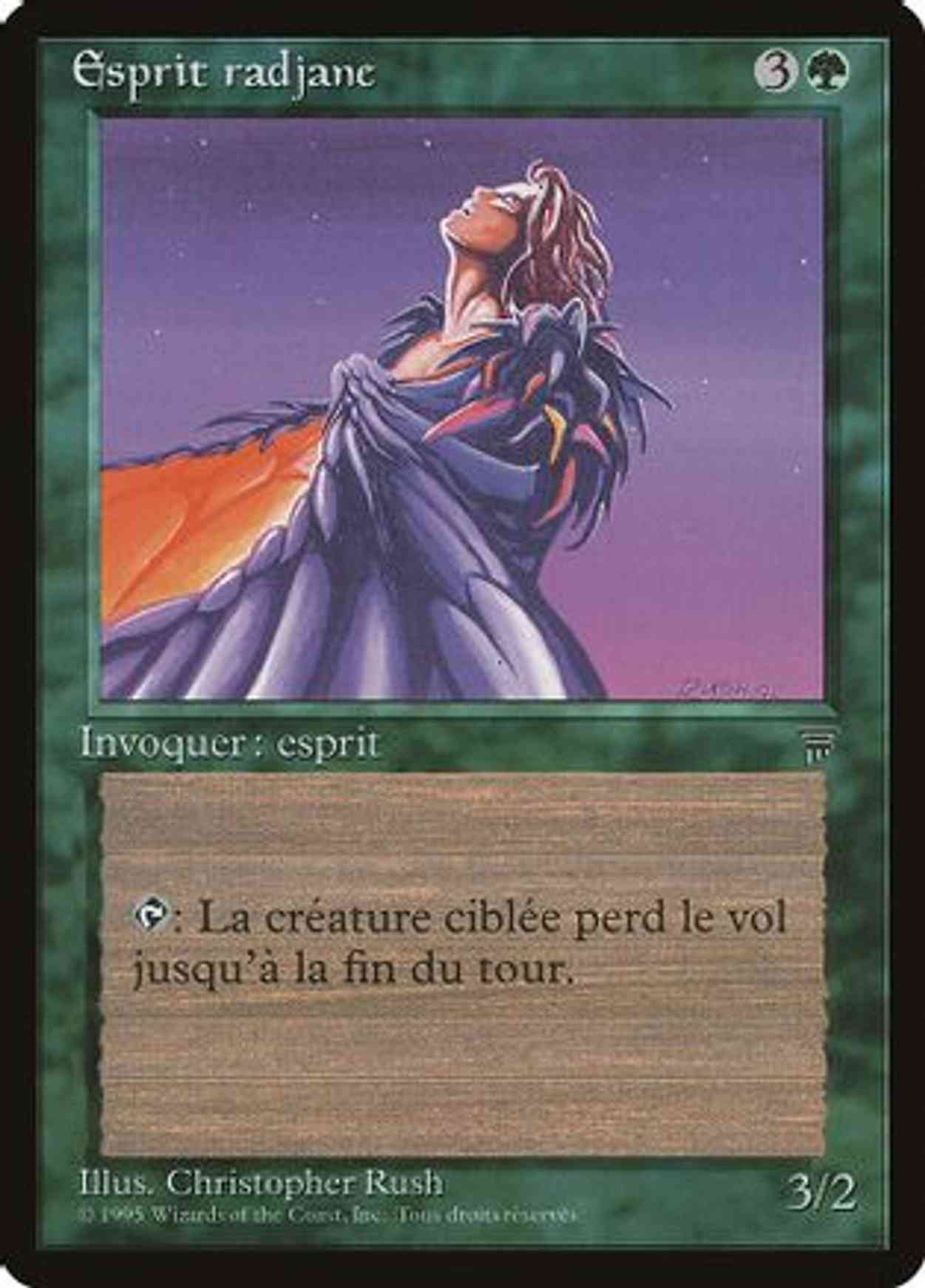 Radjan Spirit (French) - "Esprit radjane" magic card front