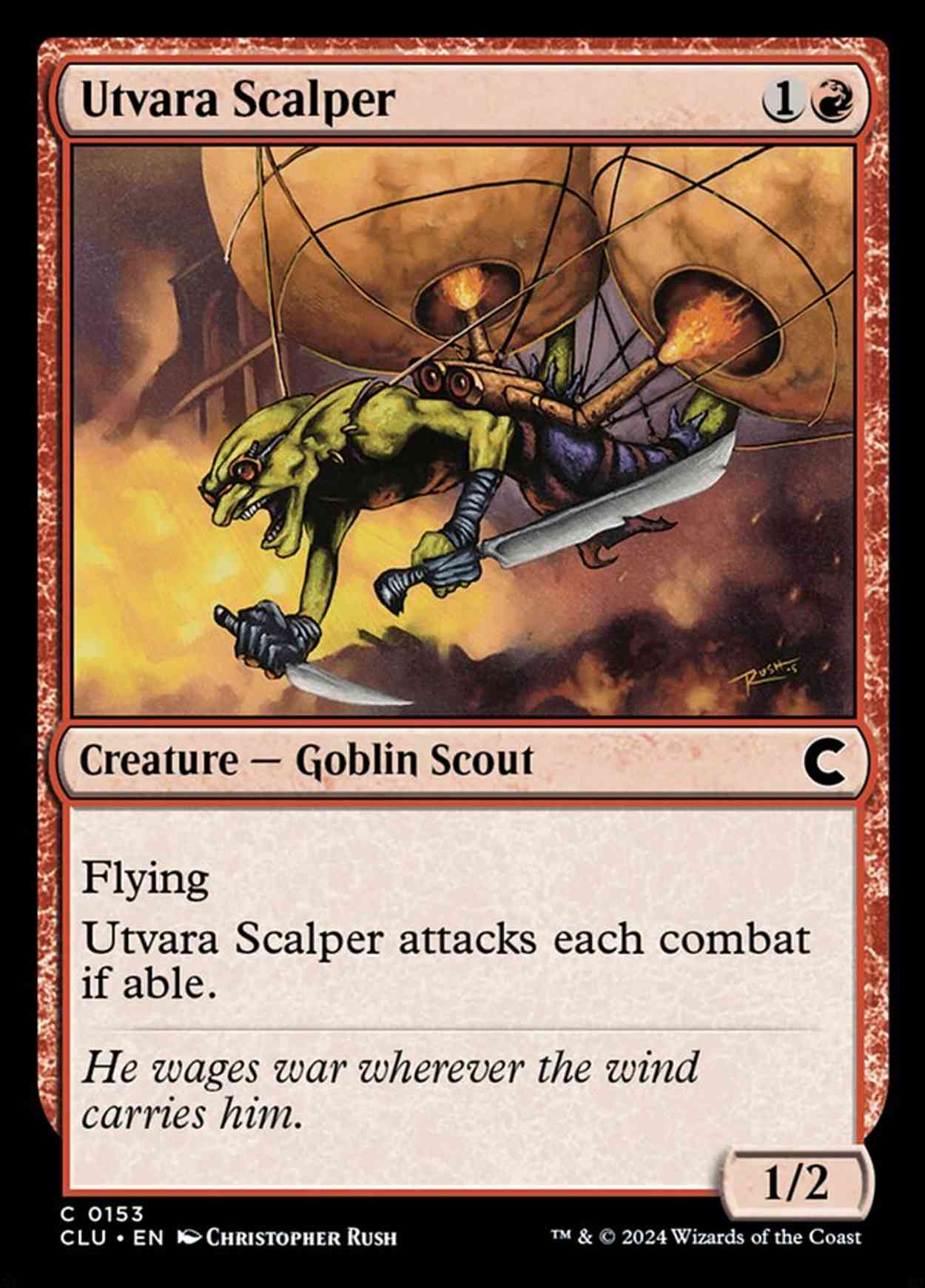 Utvara Scalper magic card front