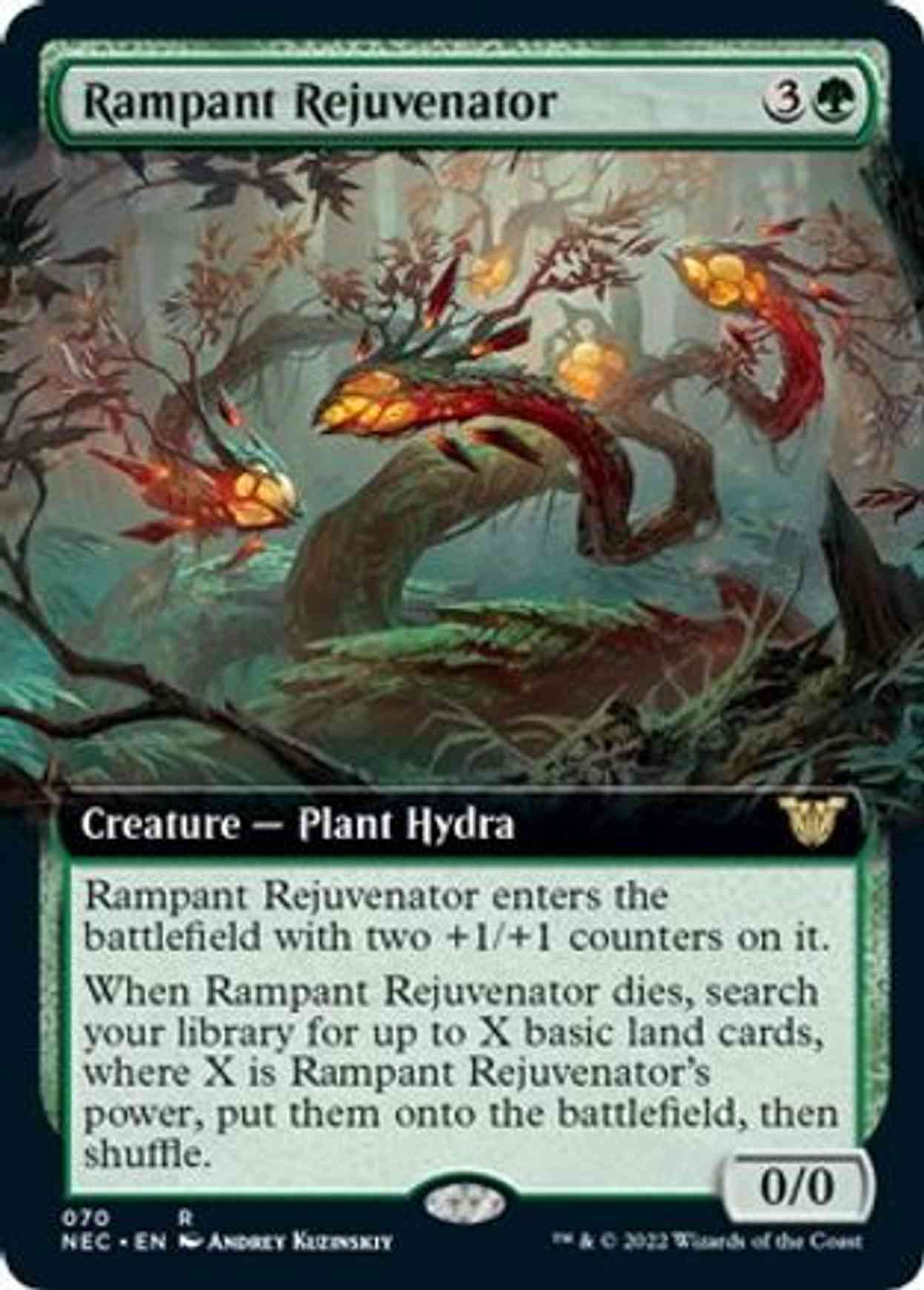 Rampant Rejuvenator (Extended Art) magic card front