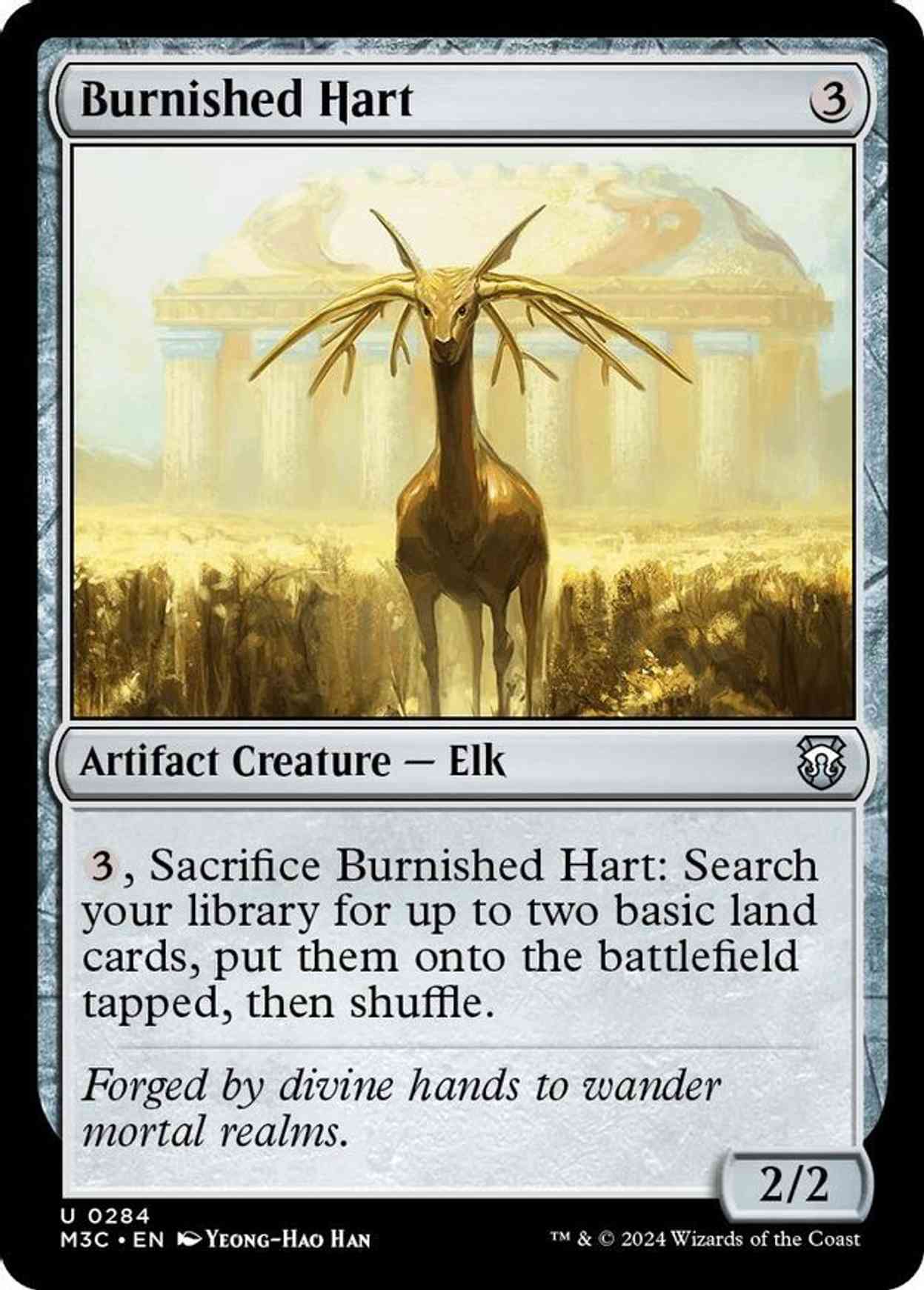 Burnished Hart (Ripple Foil) magic card front