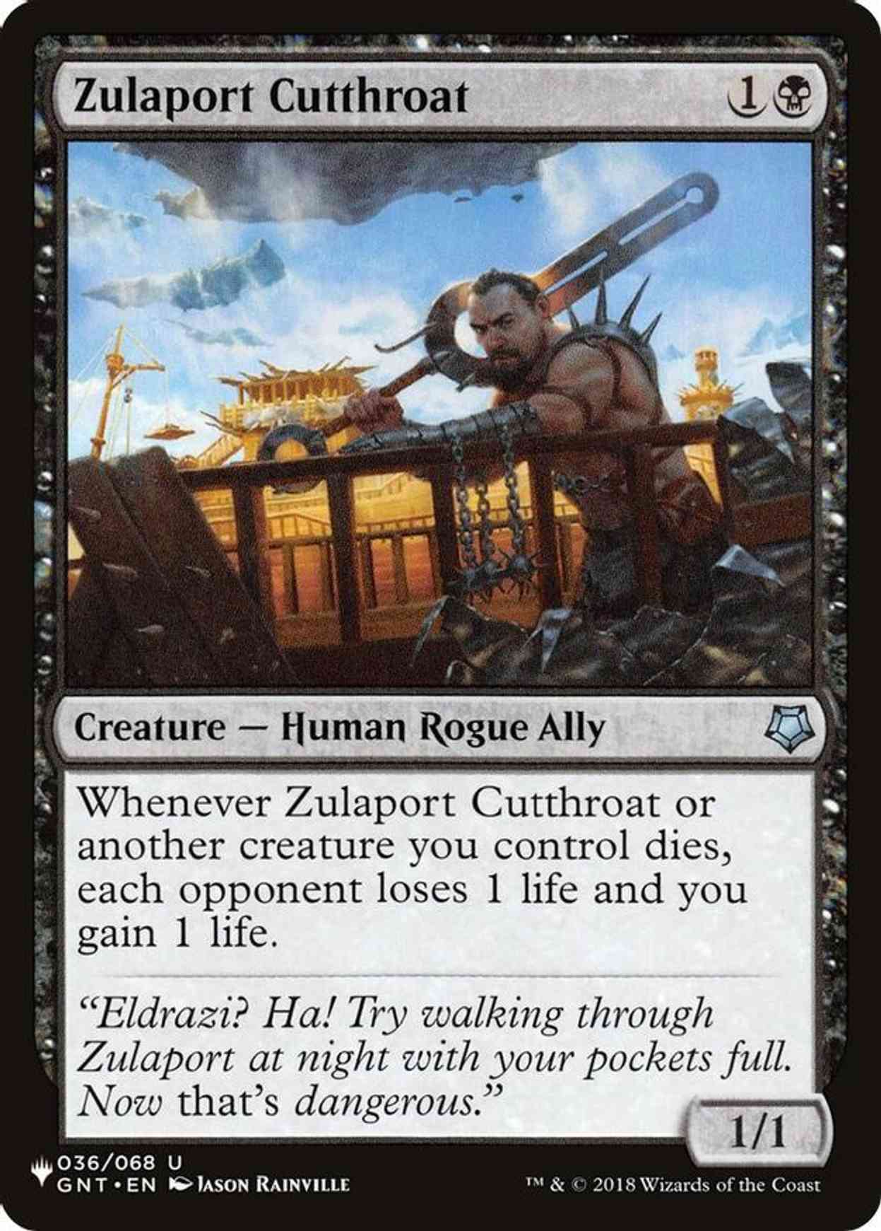 Zulaport Cutthroat magic card front