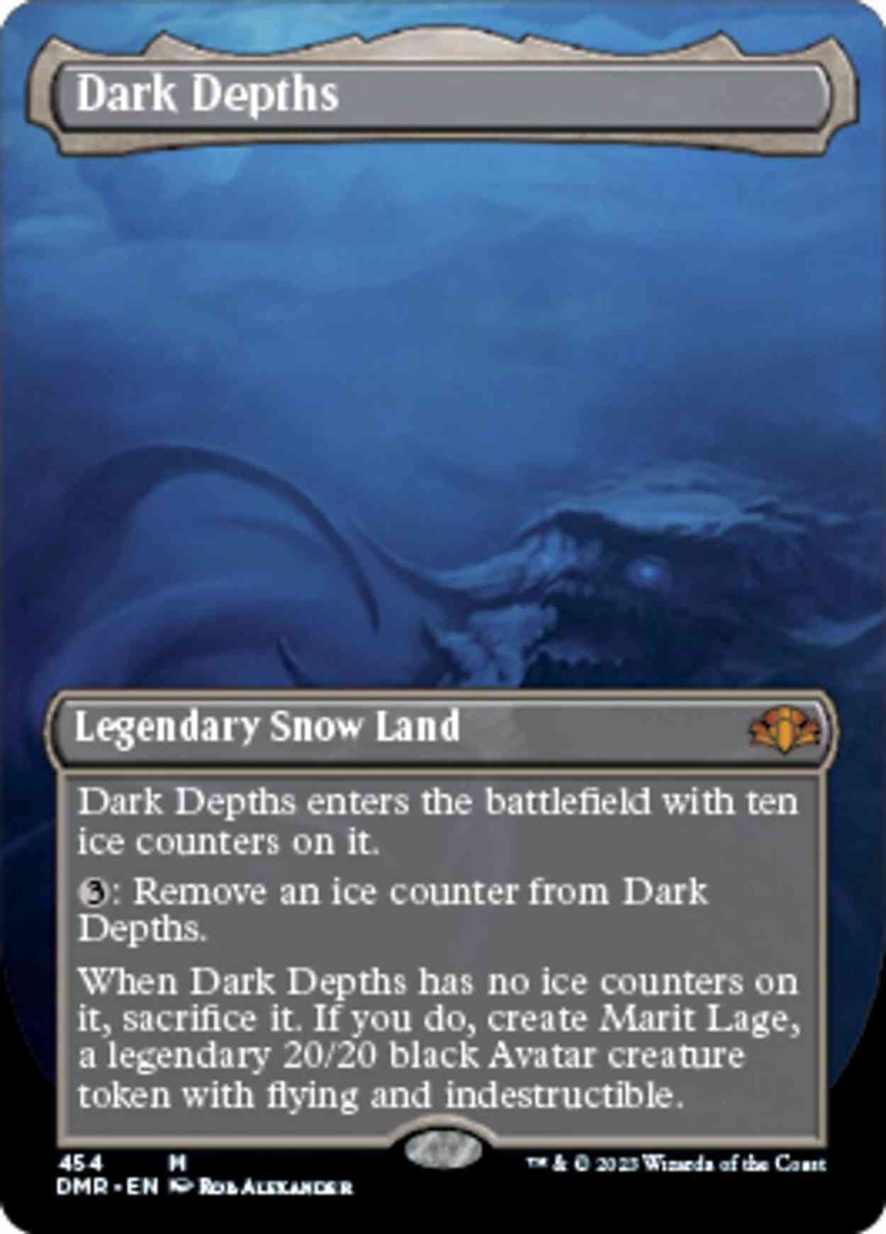 Dark Depths (Borderless) magic card front