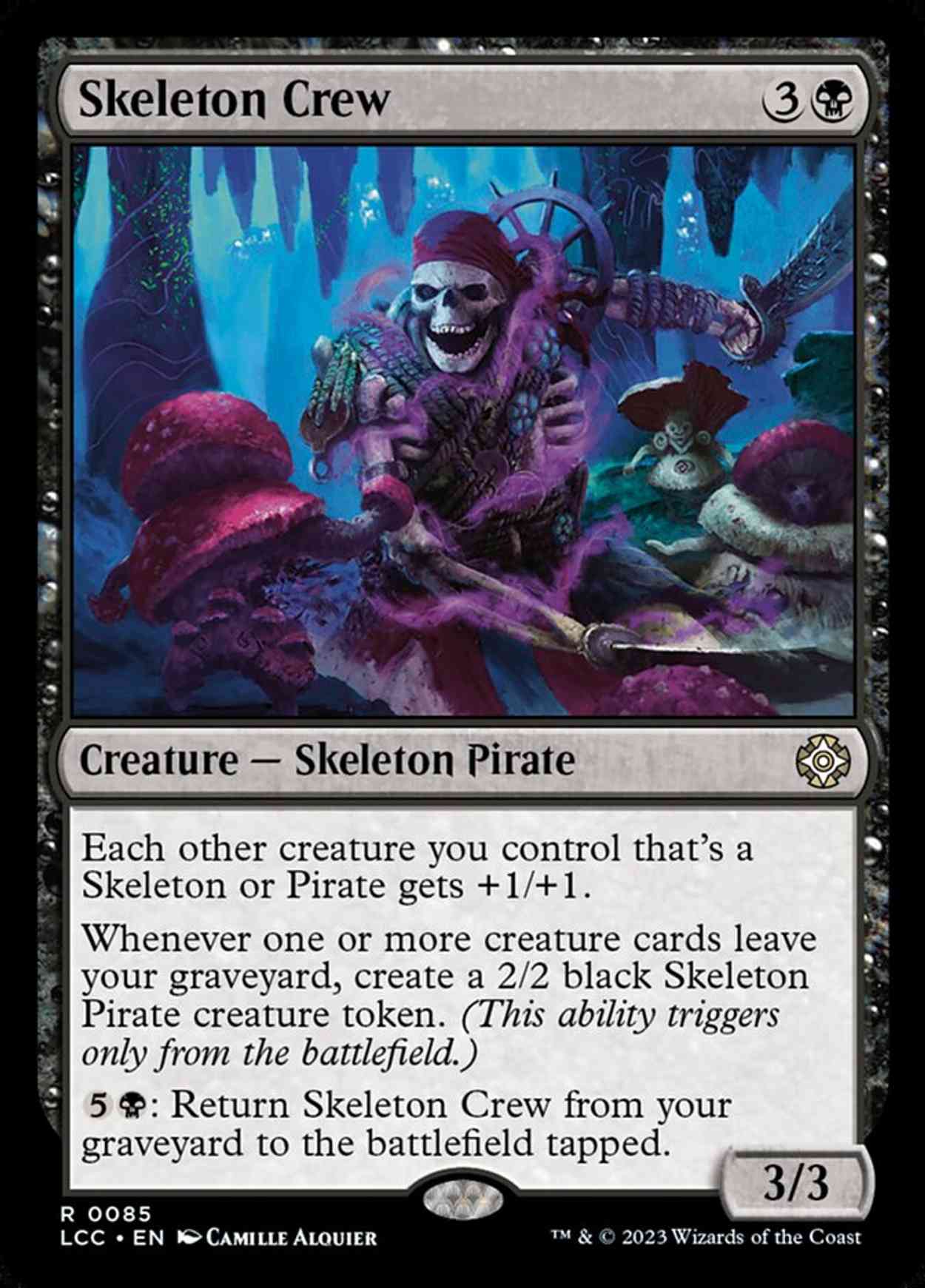 Skeleton Crew magic card front