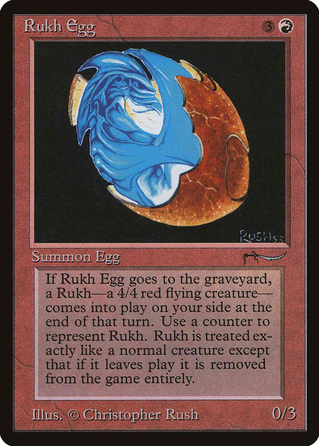 Rukh Egg magic card front