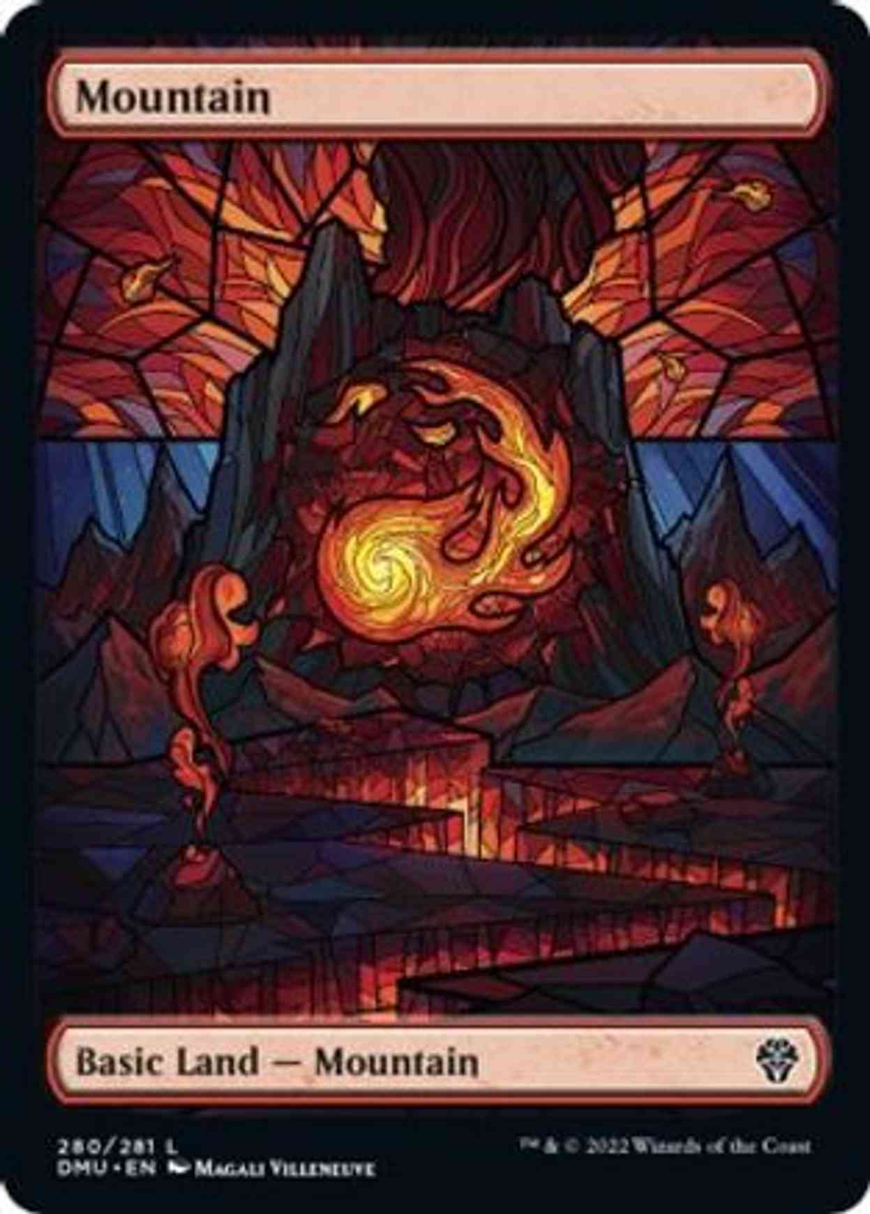 Mountain (Showcase) magic card front