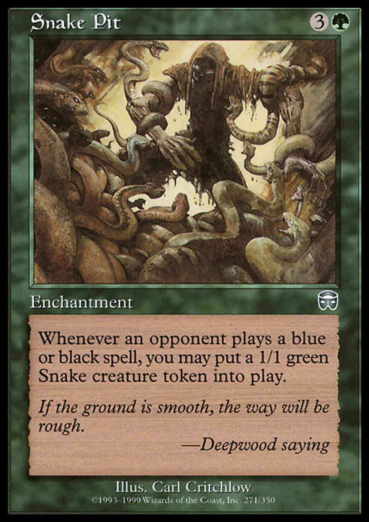 Snake Pit magic card front
