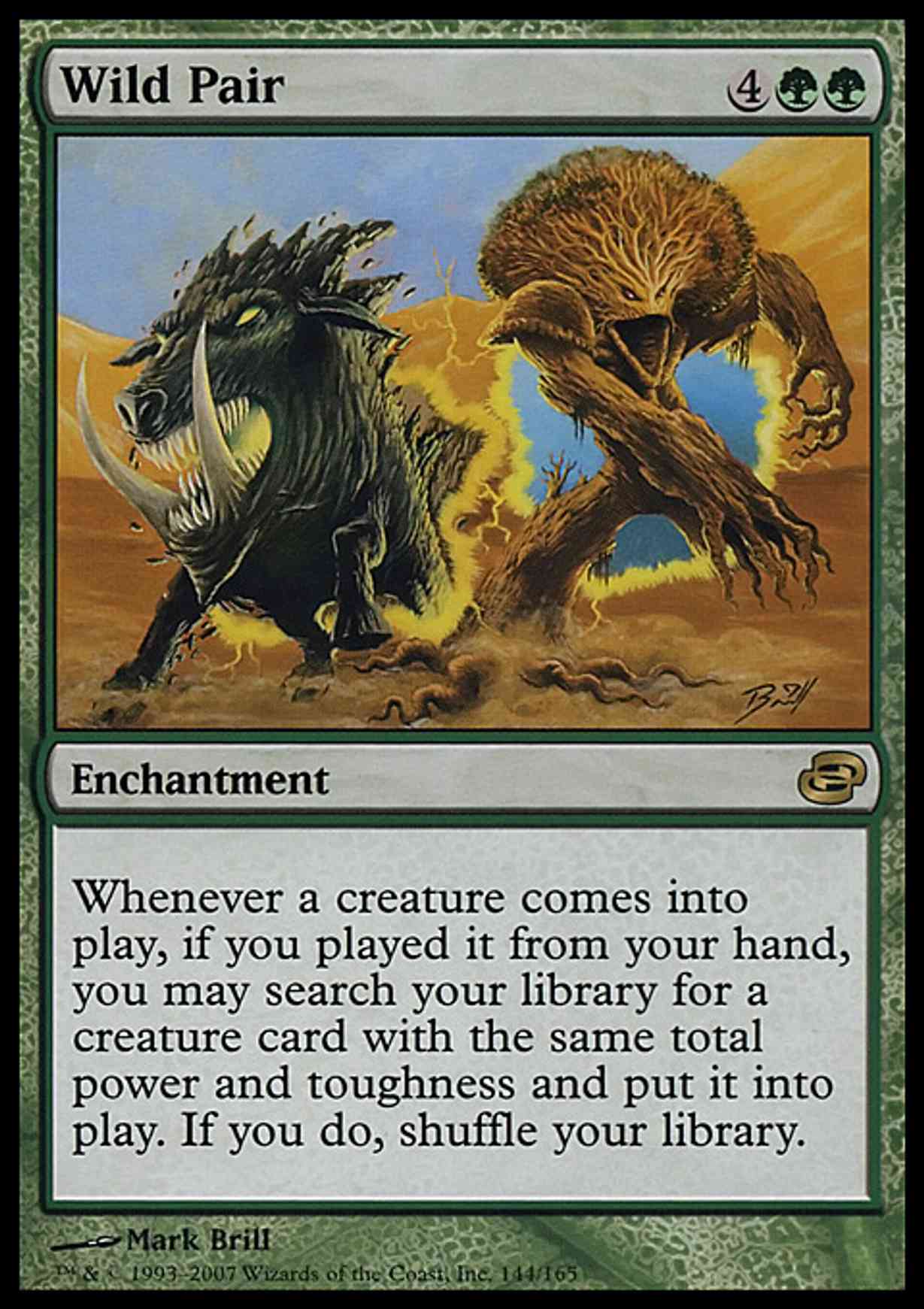 Wild Pair magic card front