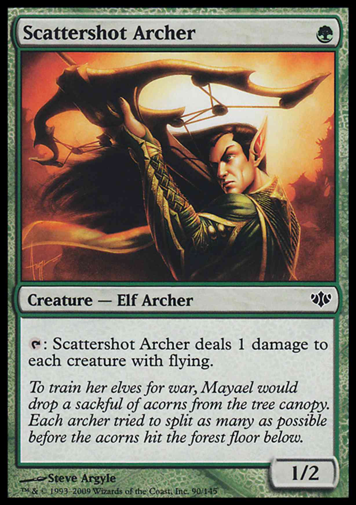 Scattershot Archer magic card front