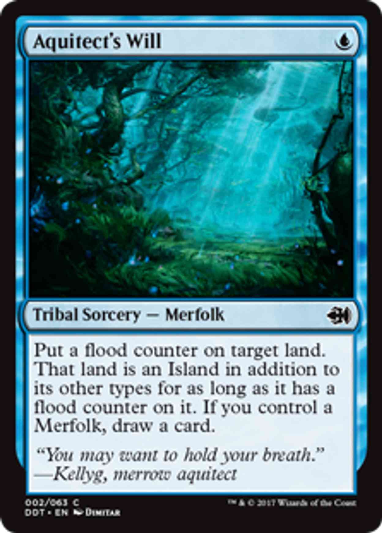 Aquitect's Will magic card front