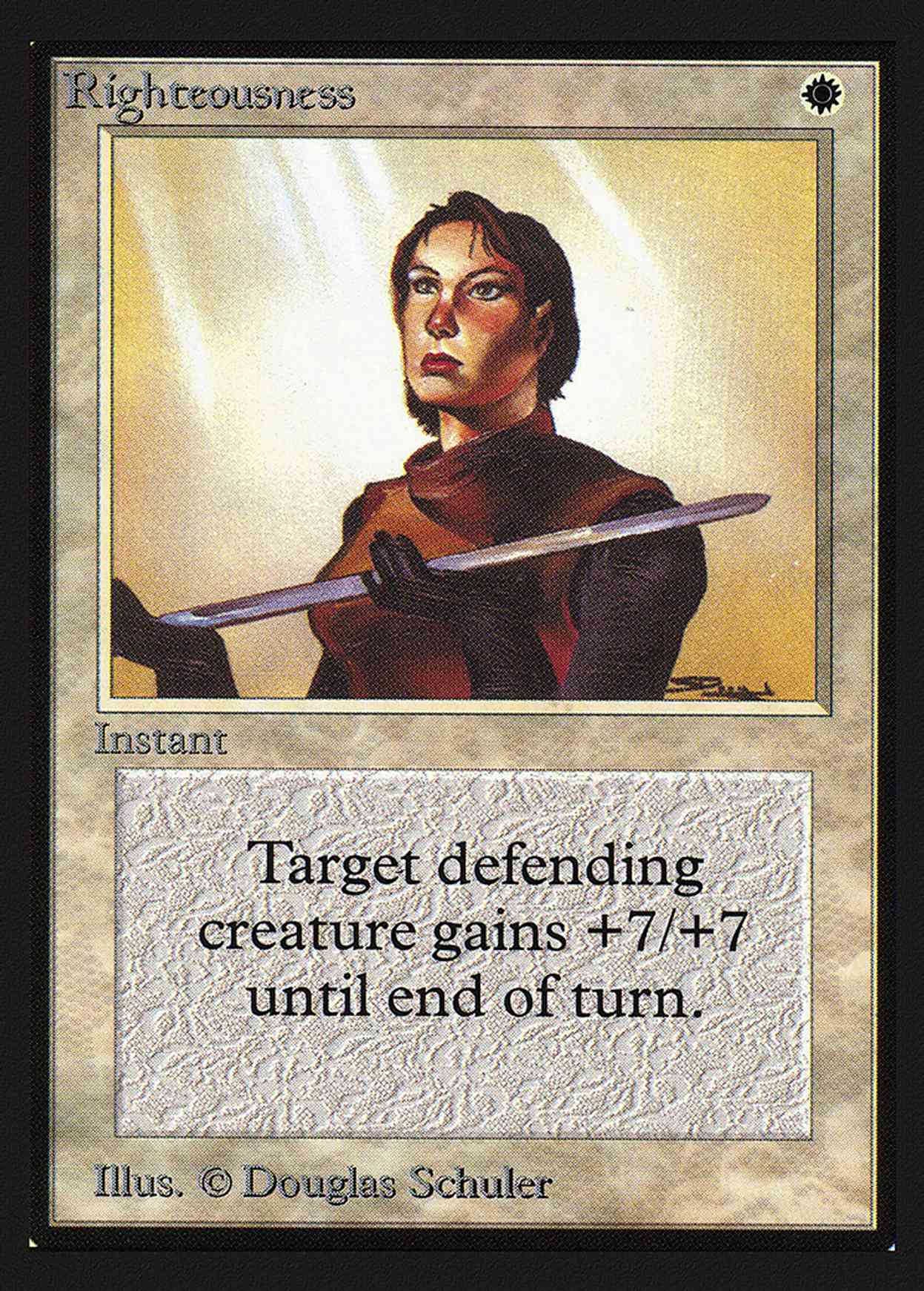 Righteousness (CE) magic card front