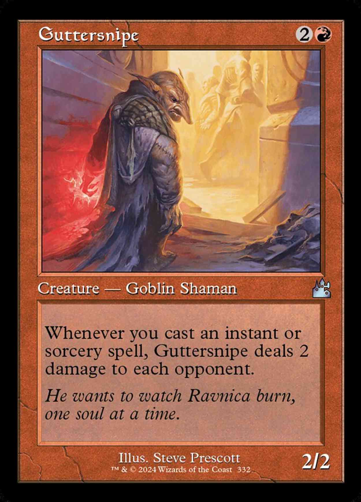 Guttersnipe (Retro Frame) magic card front