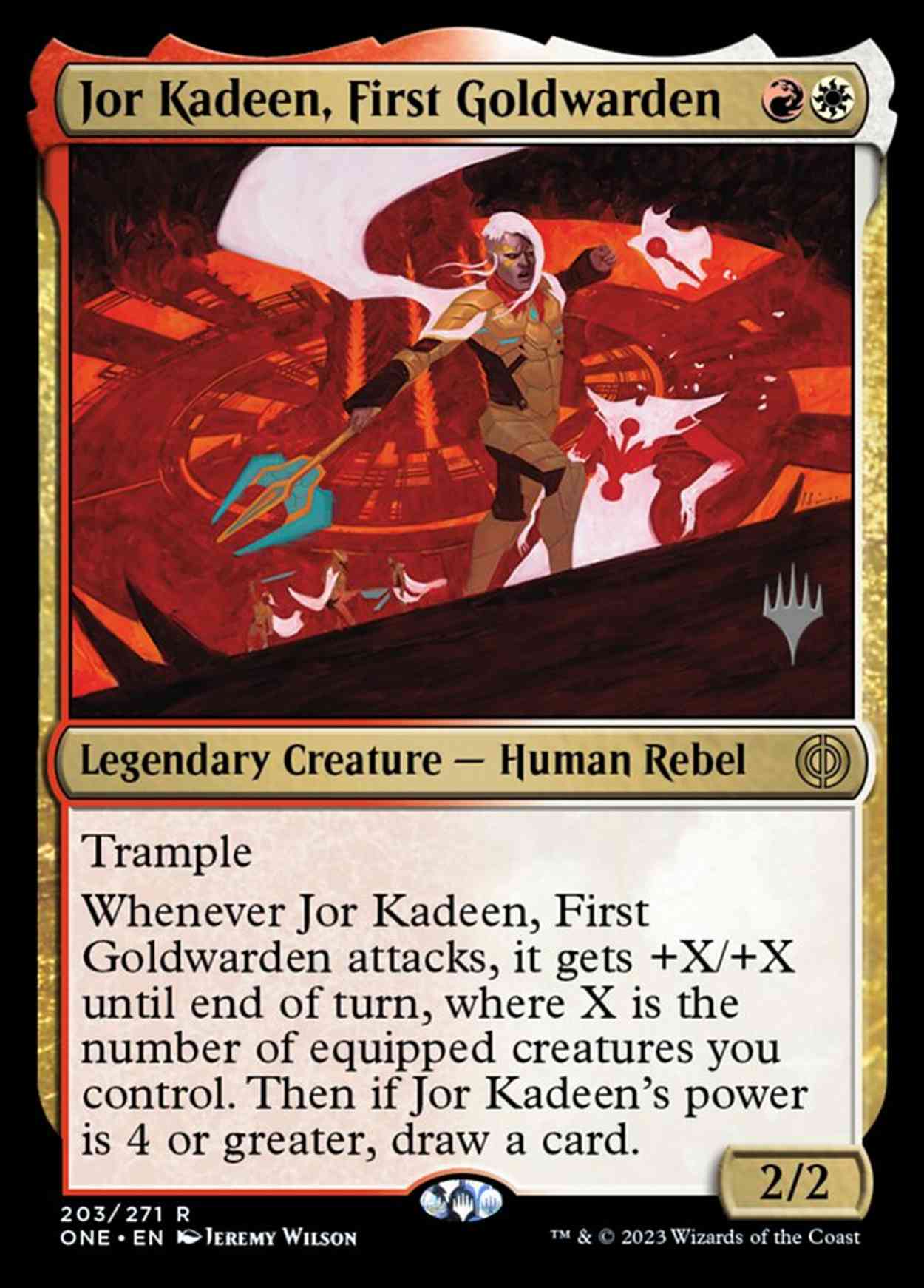Jor Kadeen, First Goldwarden magic card front