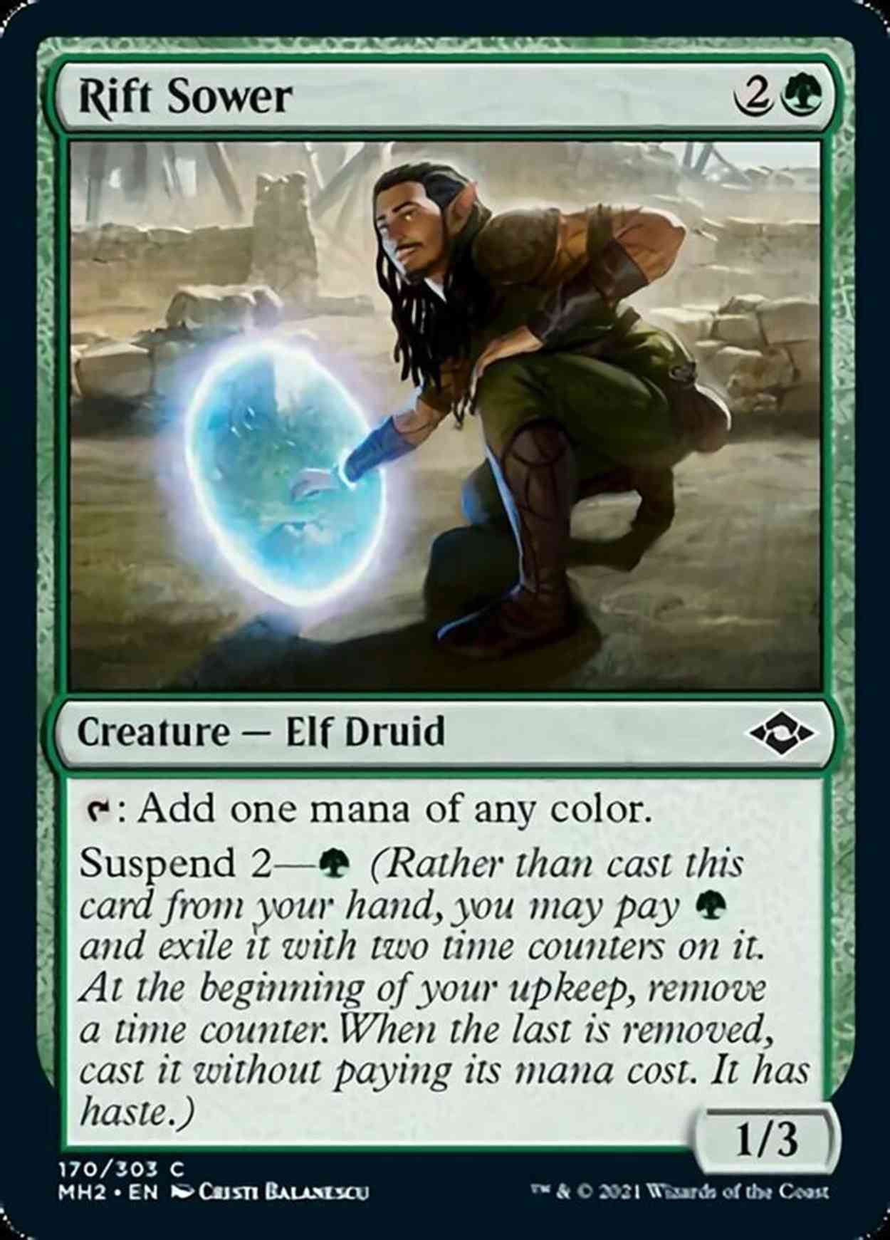 Rift Sower magic card front