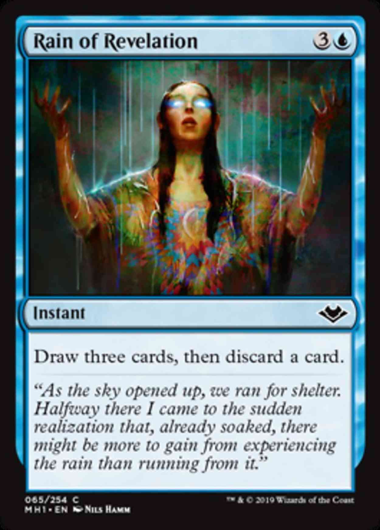 Rain of Revelation magic card front