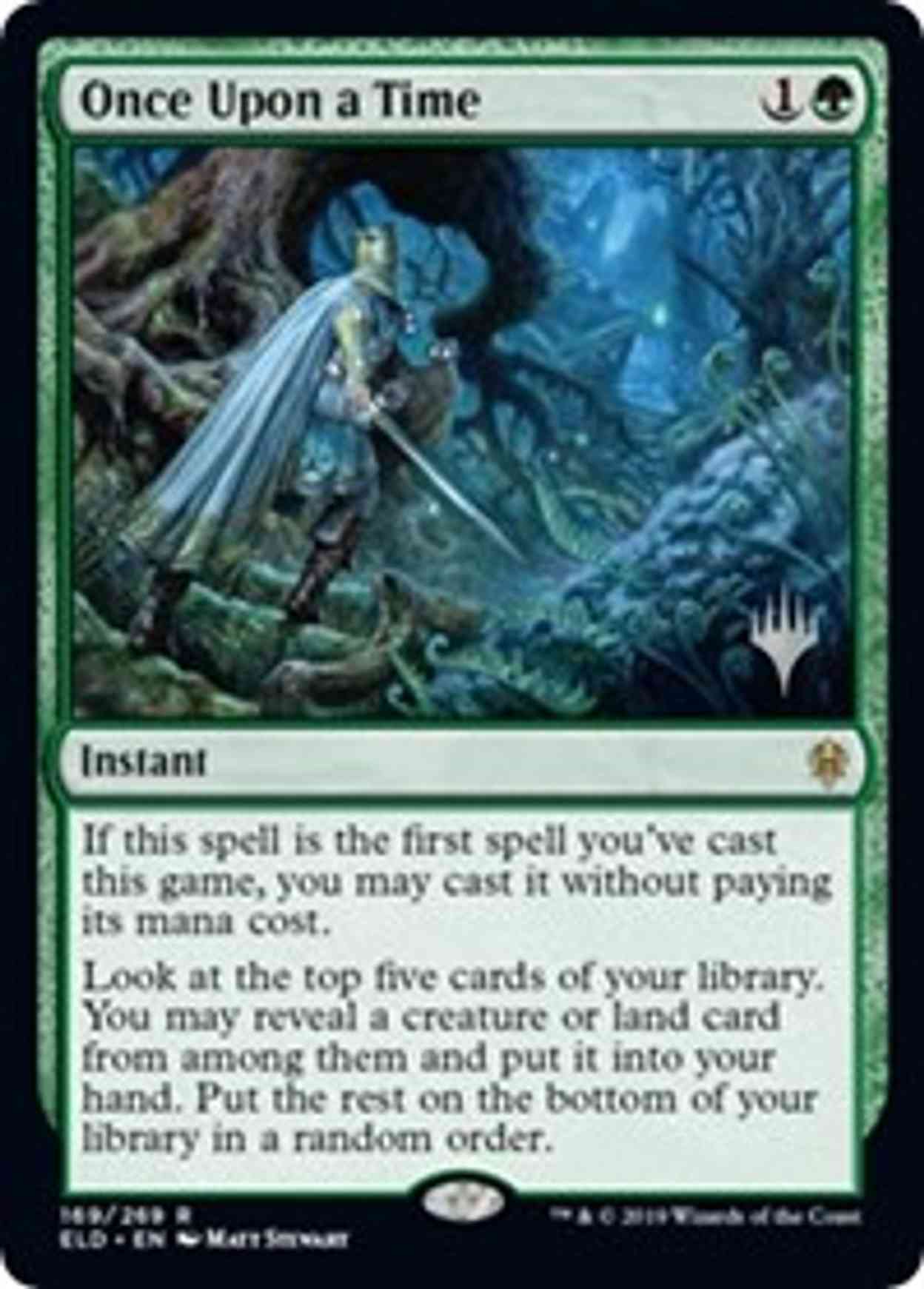 Once Upon a Time magic card front